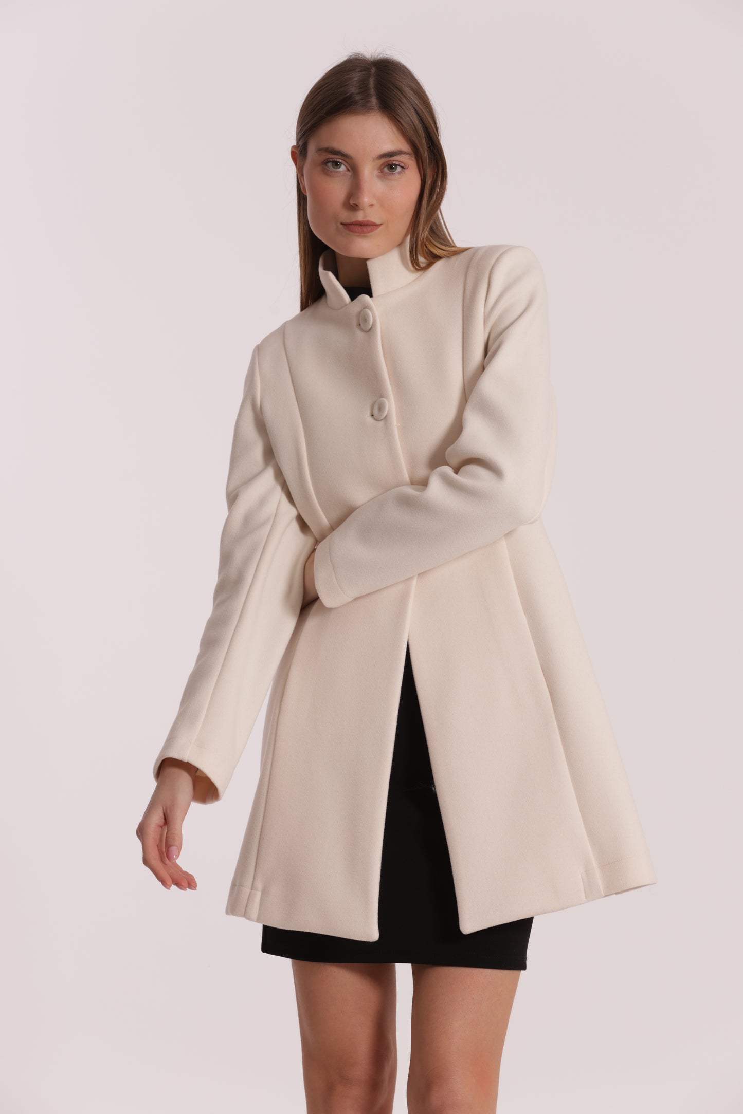 CAPPOTTO BARONETTO SFODERATO COLLO ALLA COREANA