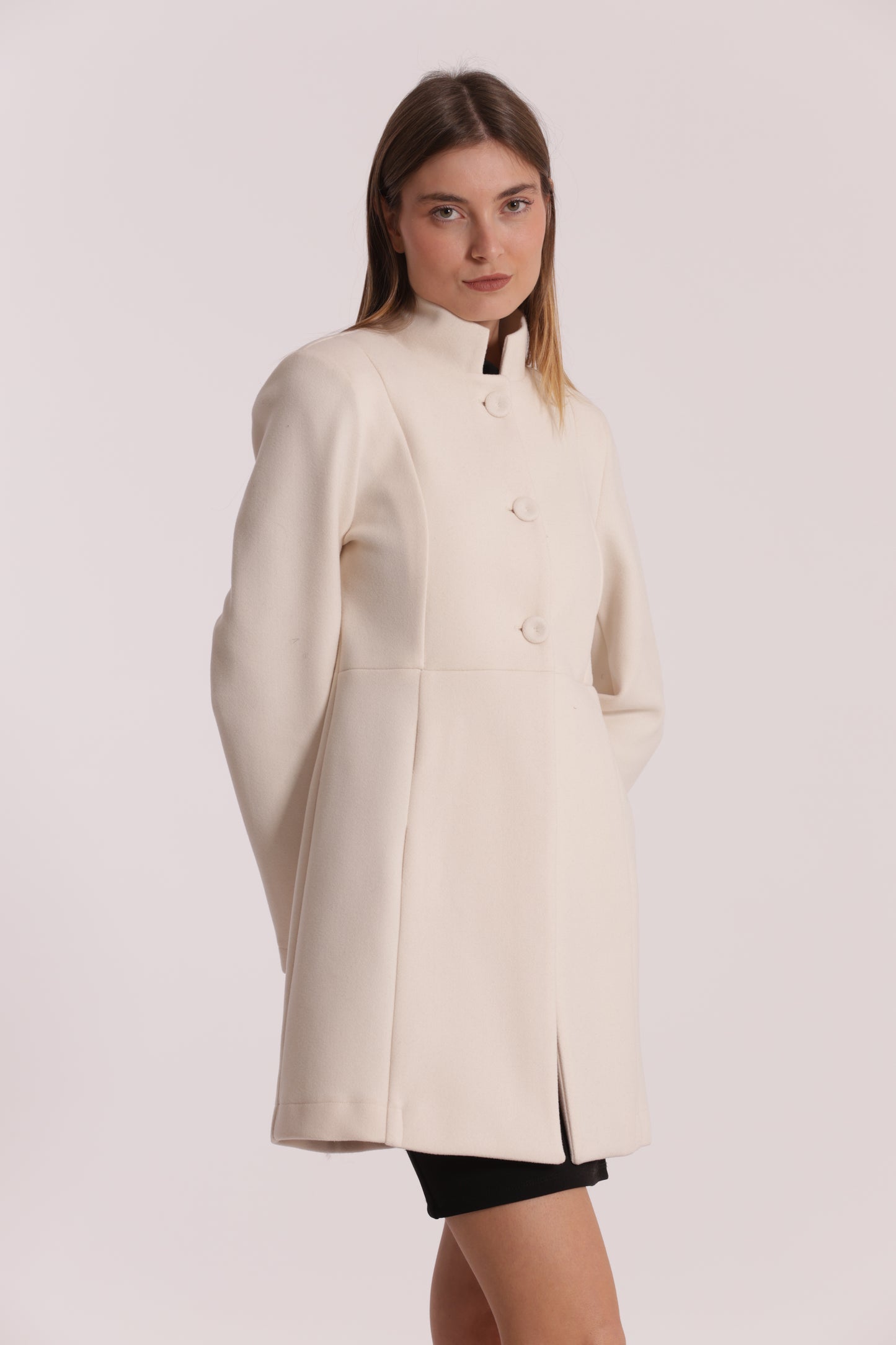 CAPPOTTO BARONETTO SFODERATO COLLO ALLA COREANA