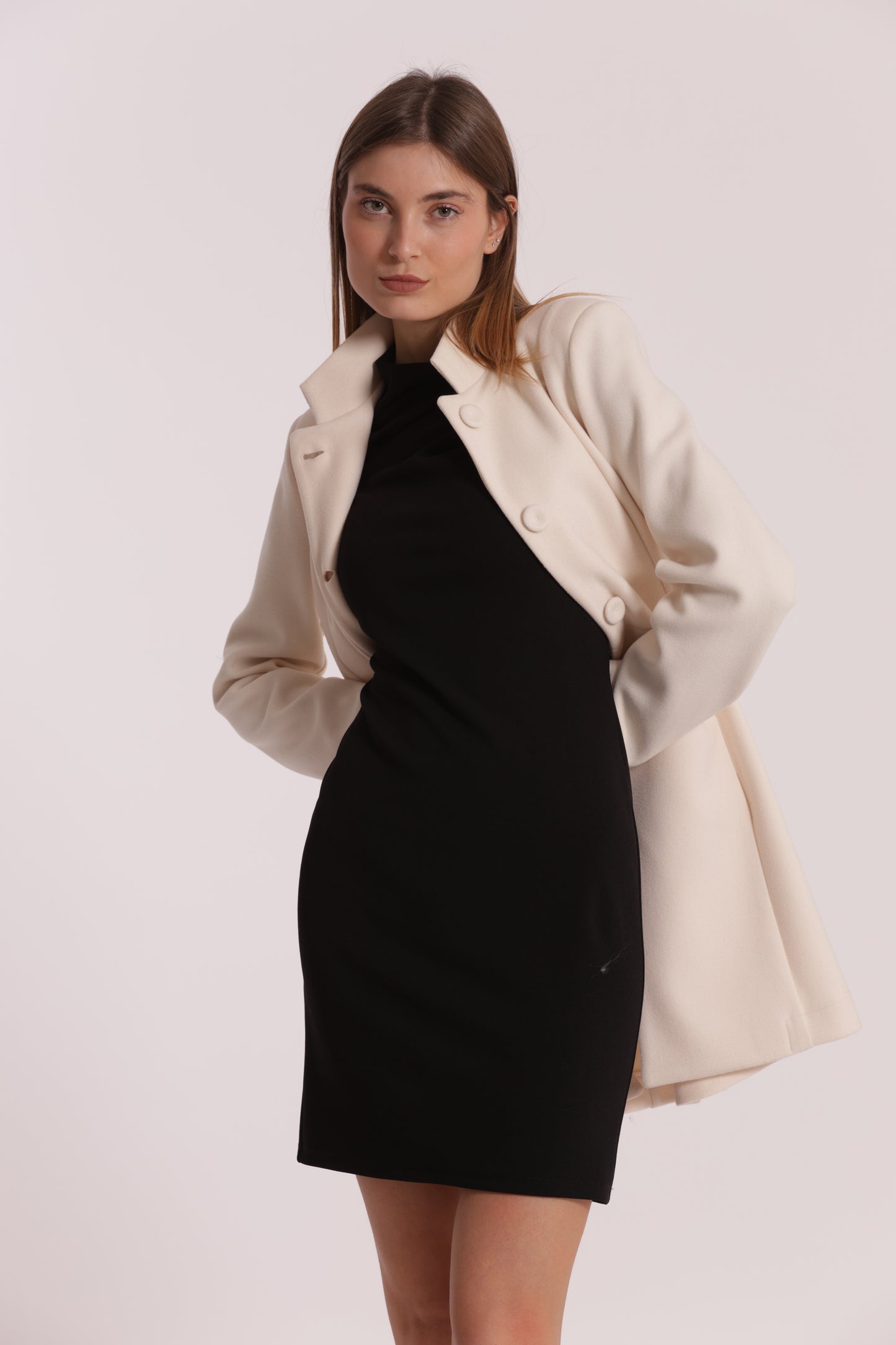 CAPPOTTO BARONETTO SFODERATO COLLO ALLA COREANA