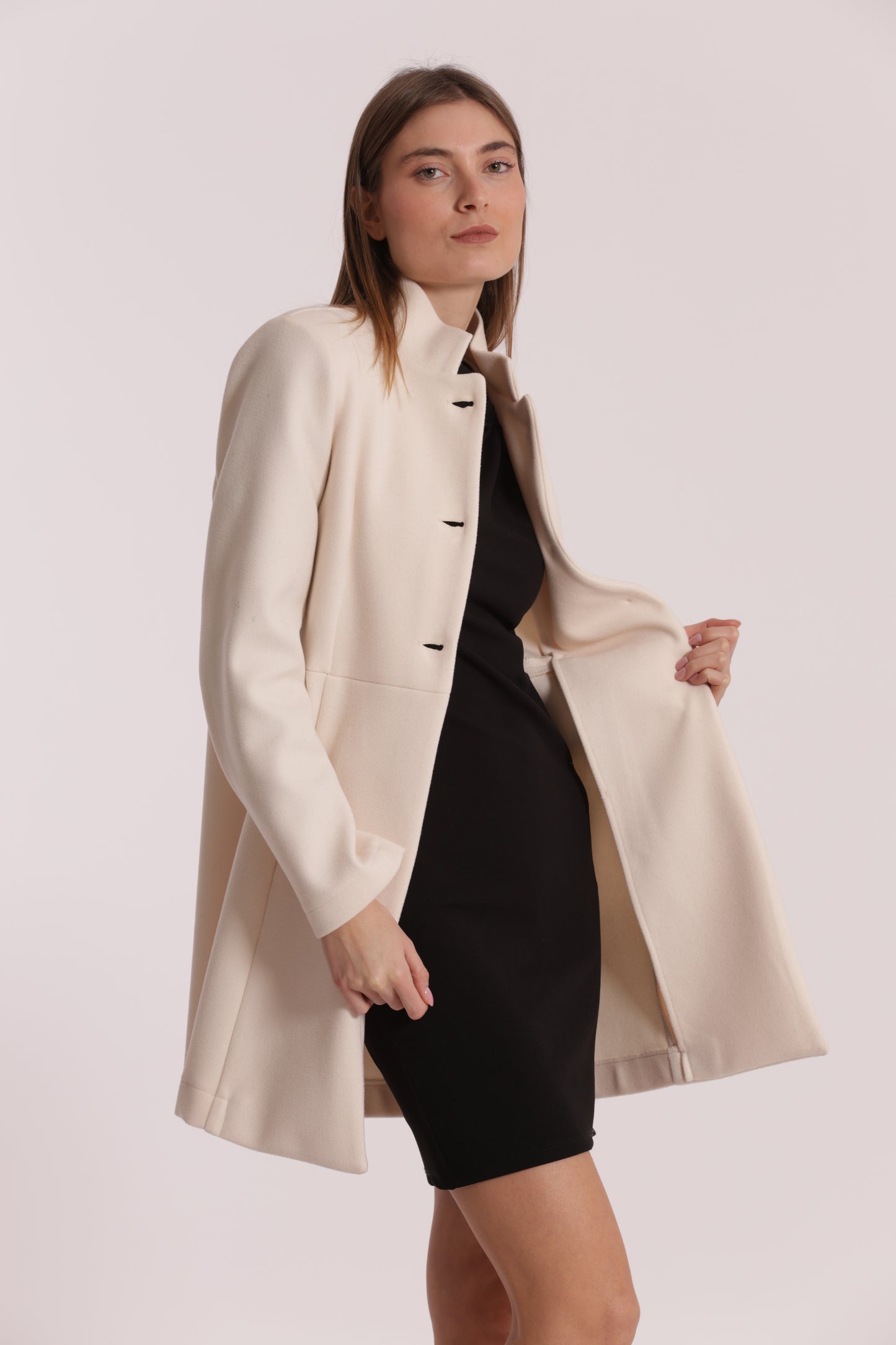 CAPPOTTO BARONETTO SFODERATO COLLO ALLA COREANA