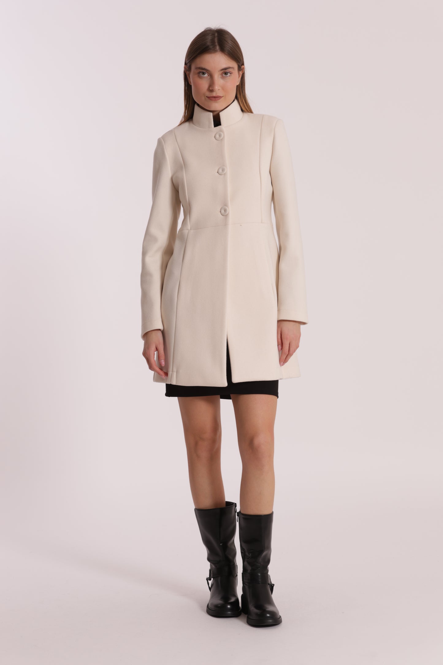 CAPPOTTO BARONETTO SFODERATO COLLO ALLA COREANA