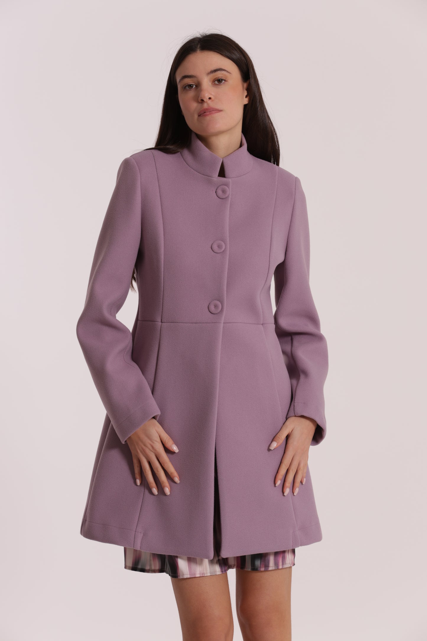 CAPPOTTO BARONETTO SFODERATO COLLO ALLA COREANA