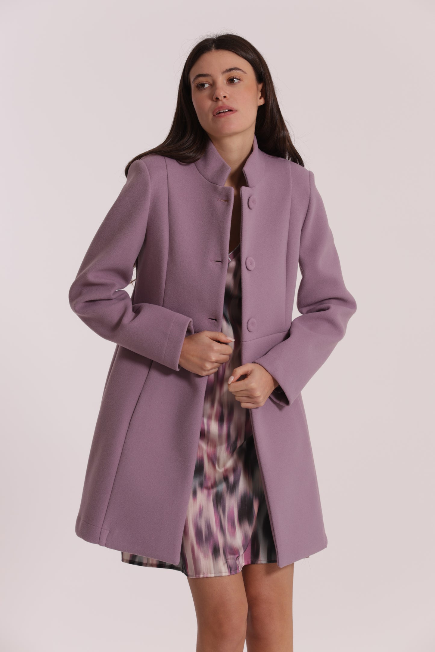 CAPPOTTO BARONETTO SFODERATO COLLO ALLA COREANA