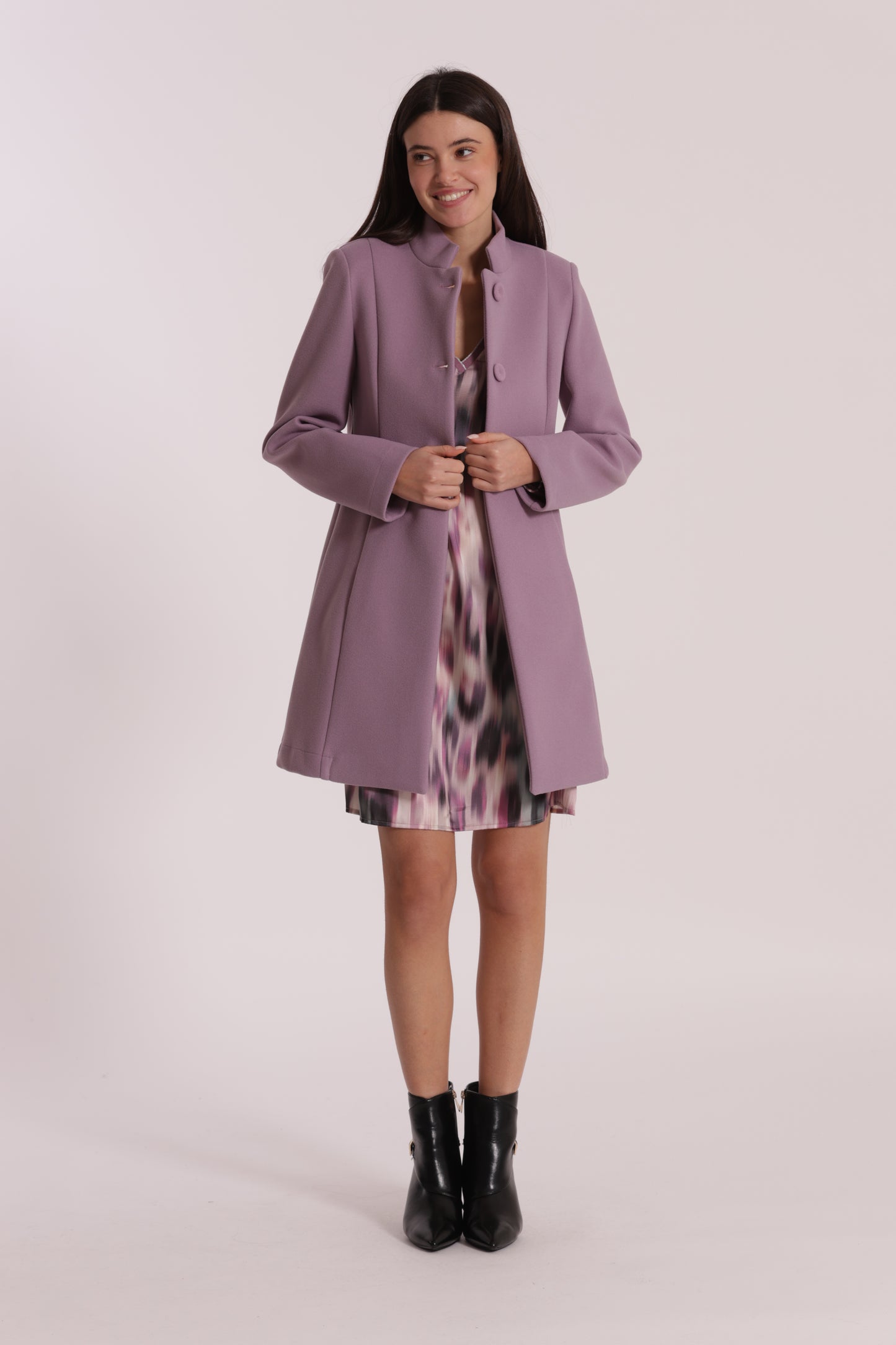 CAPPOTTO BARONETTO SFODERATO COLLO ALLA COREANA
