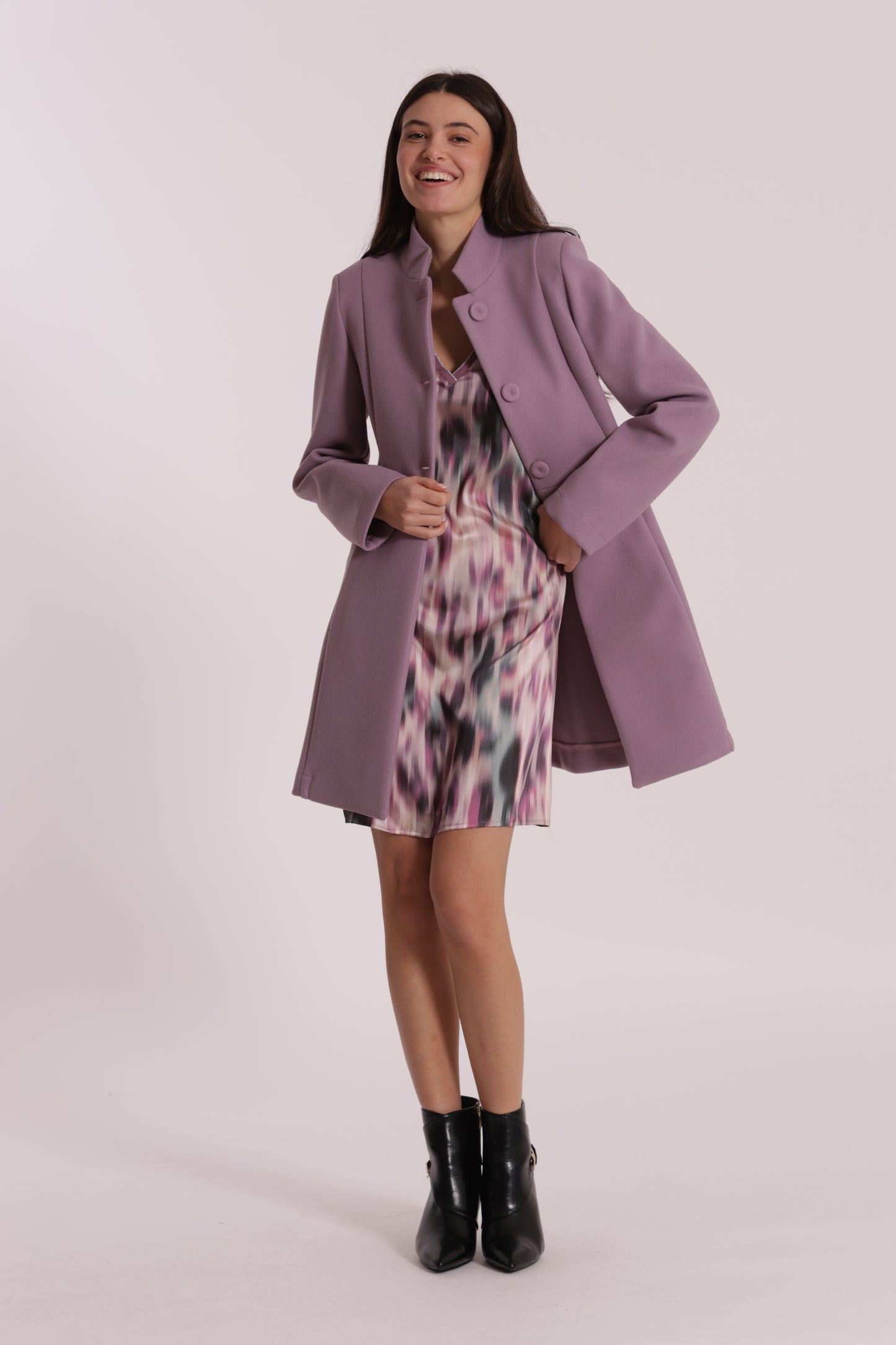 CAPPOTTO BARONETTO SFODERATO COLLO ALLA COREANA