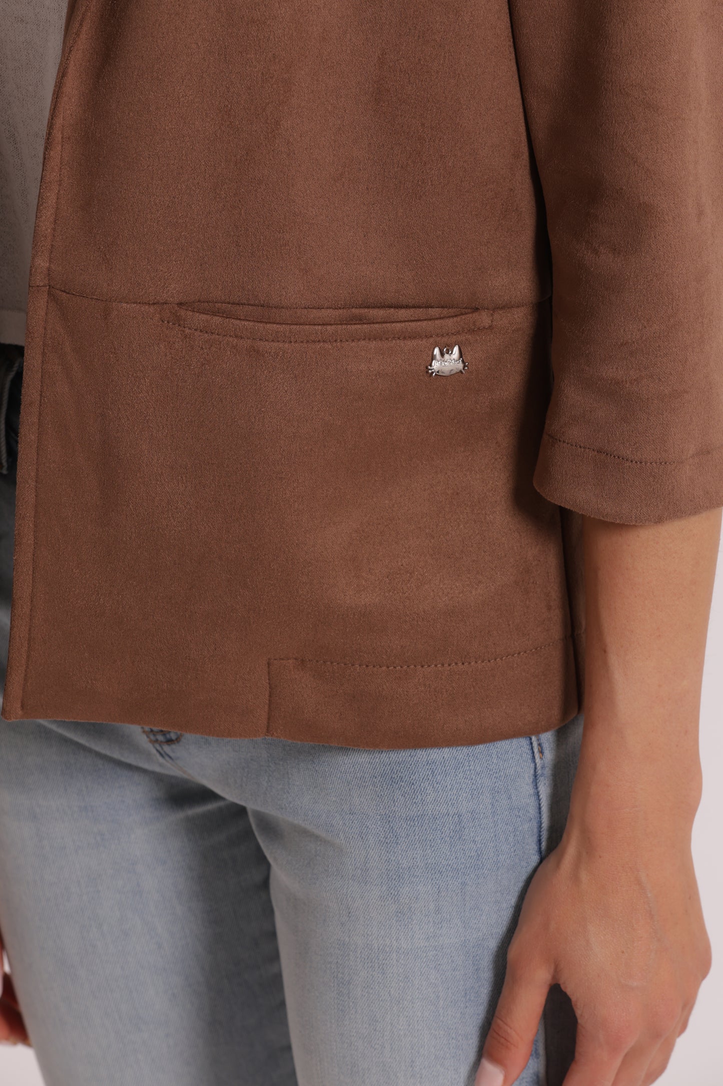 GIACCA IN EFFETTO CAMOSCIO