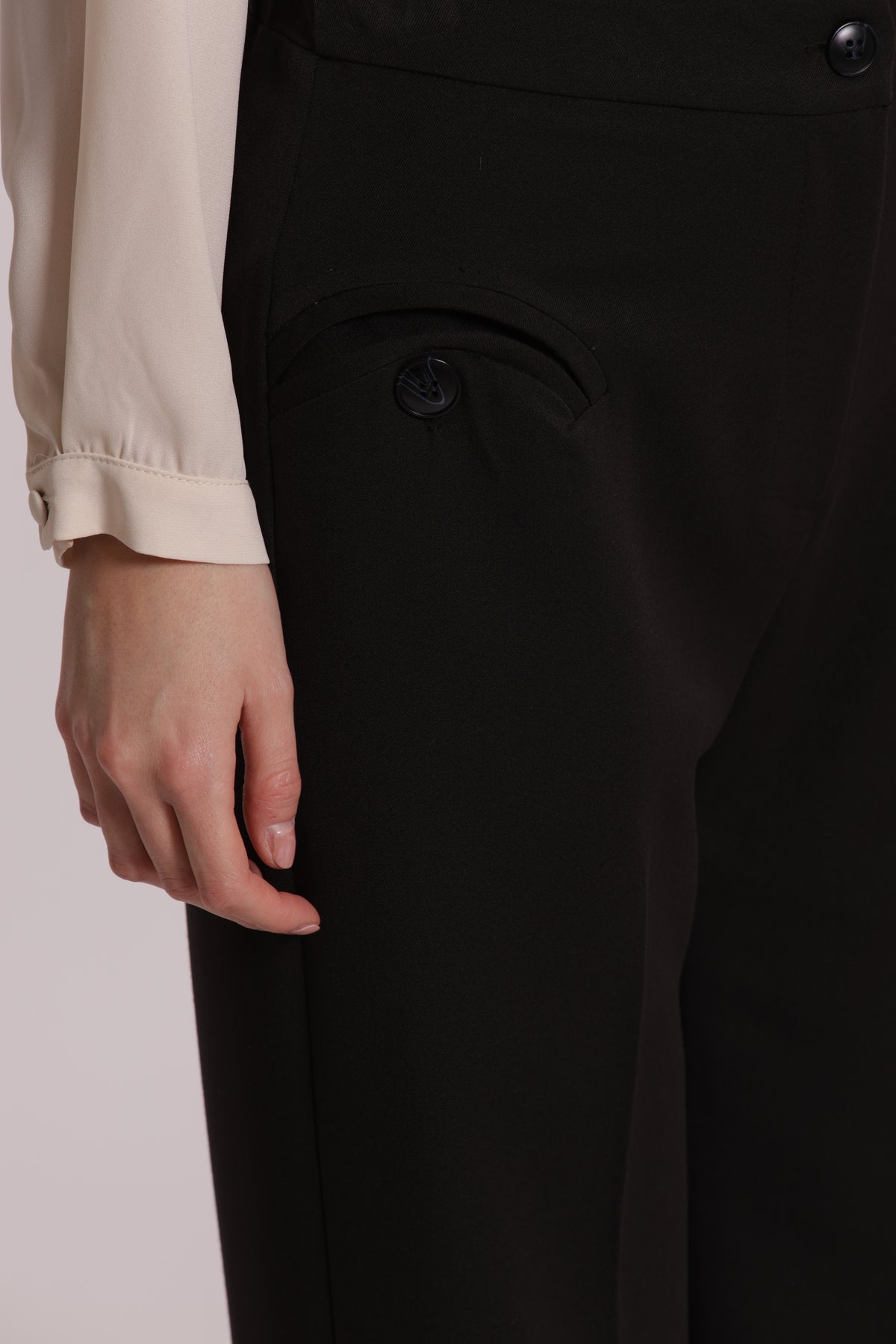 PANTALONE PALAZZO TESSUTO VANZ