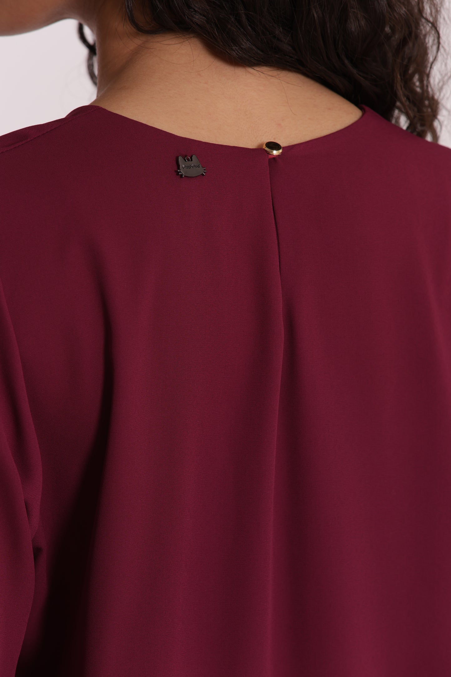 BLUSA CON PIEGHE