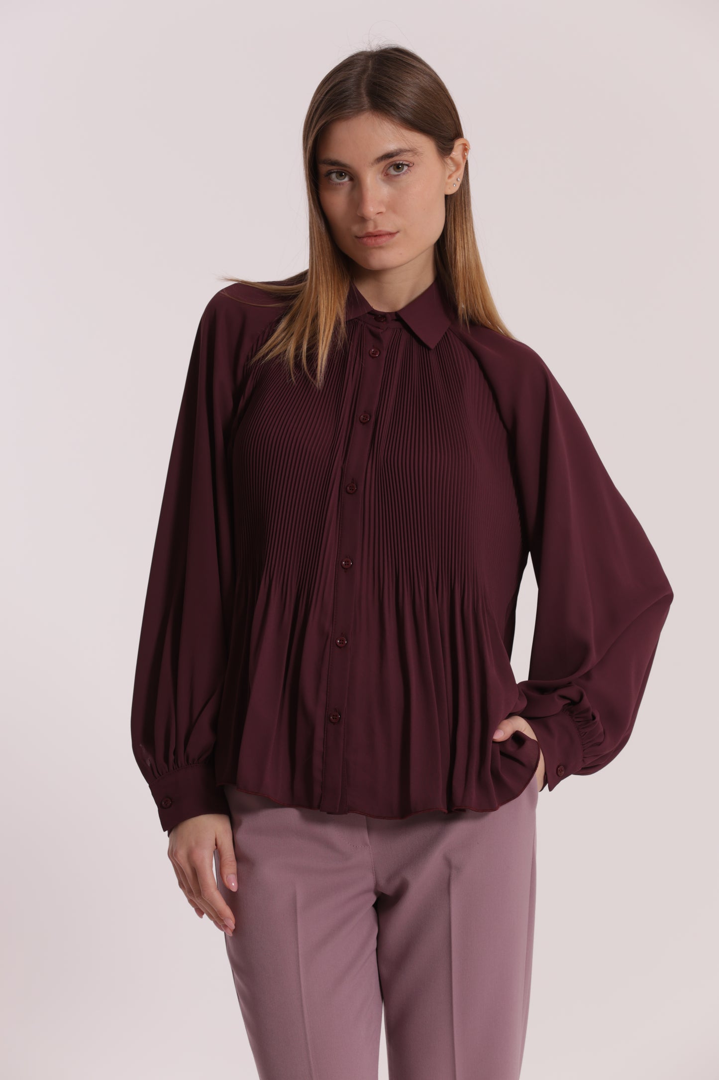 CAMICIA PLISSE
