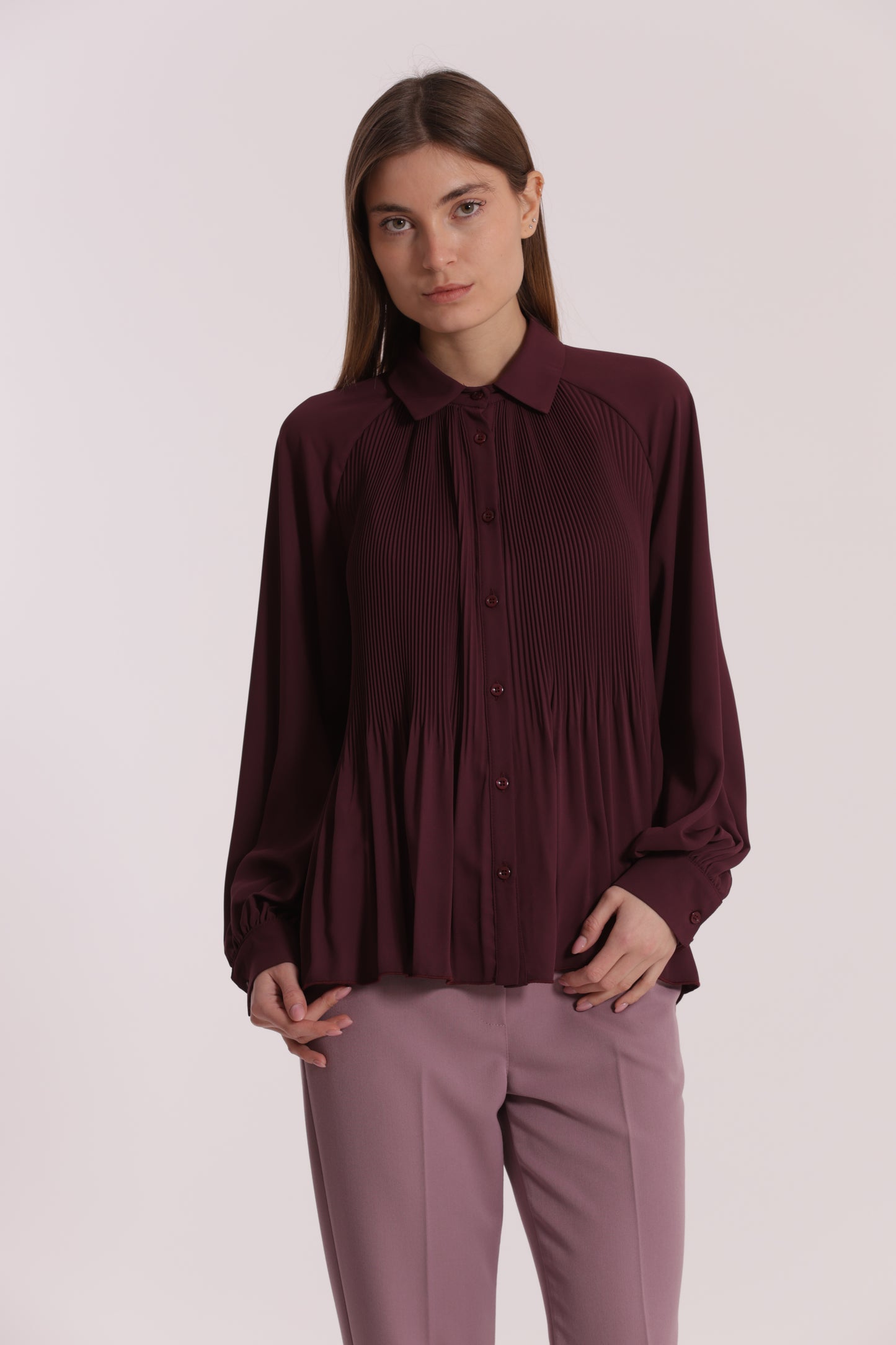 CAMICIA PLISSE