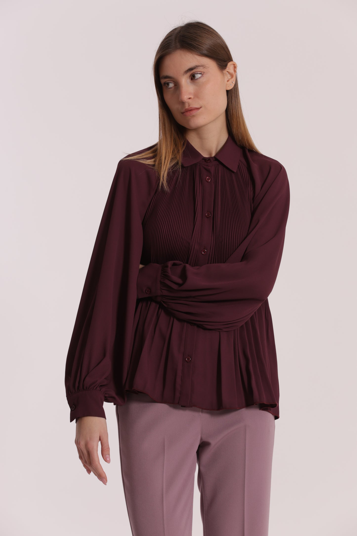 CAMICIA PLISSE