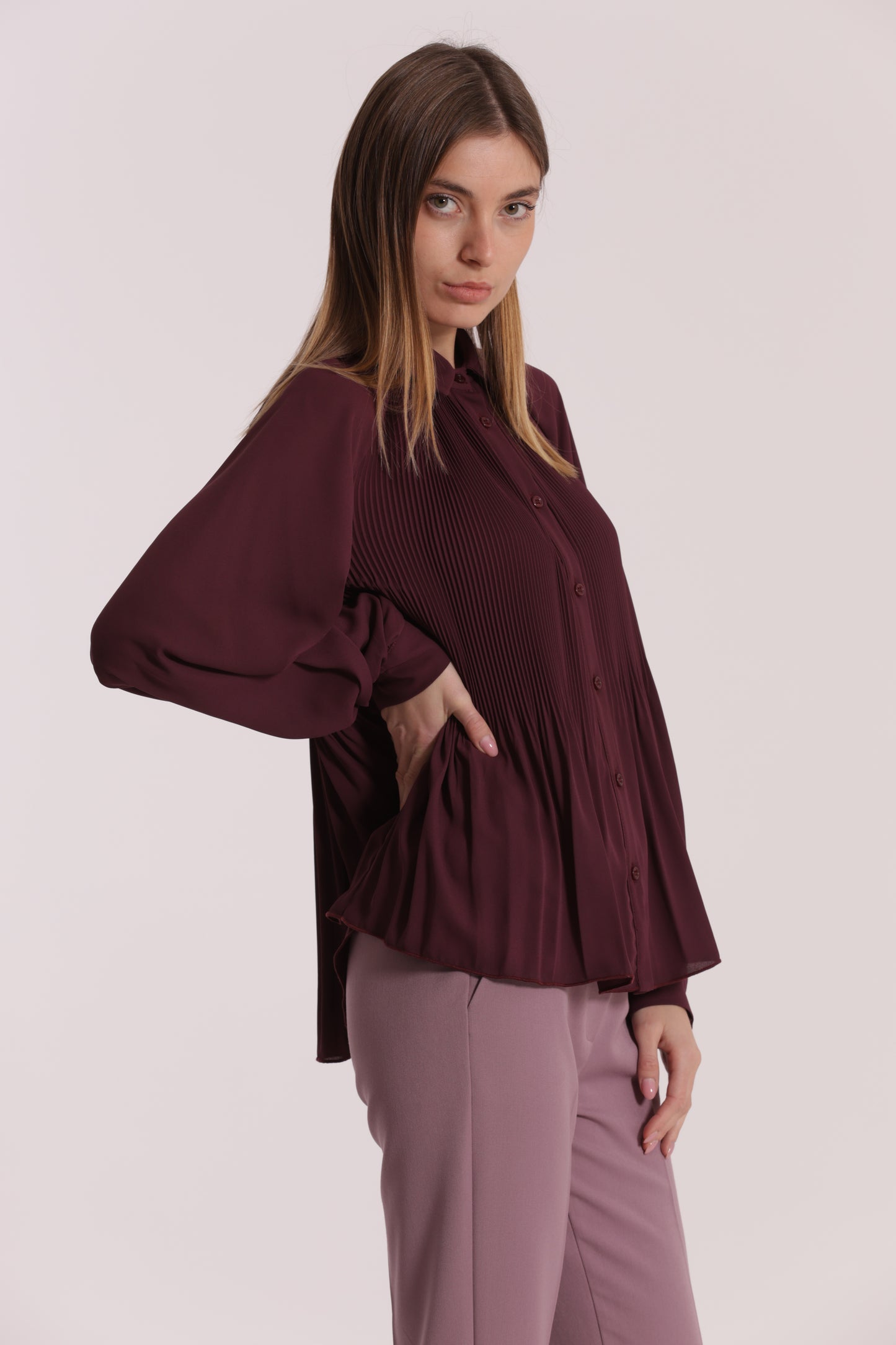 CAMICIA PLISSE