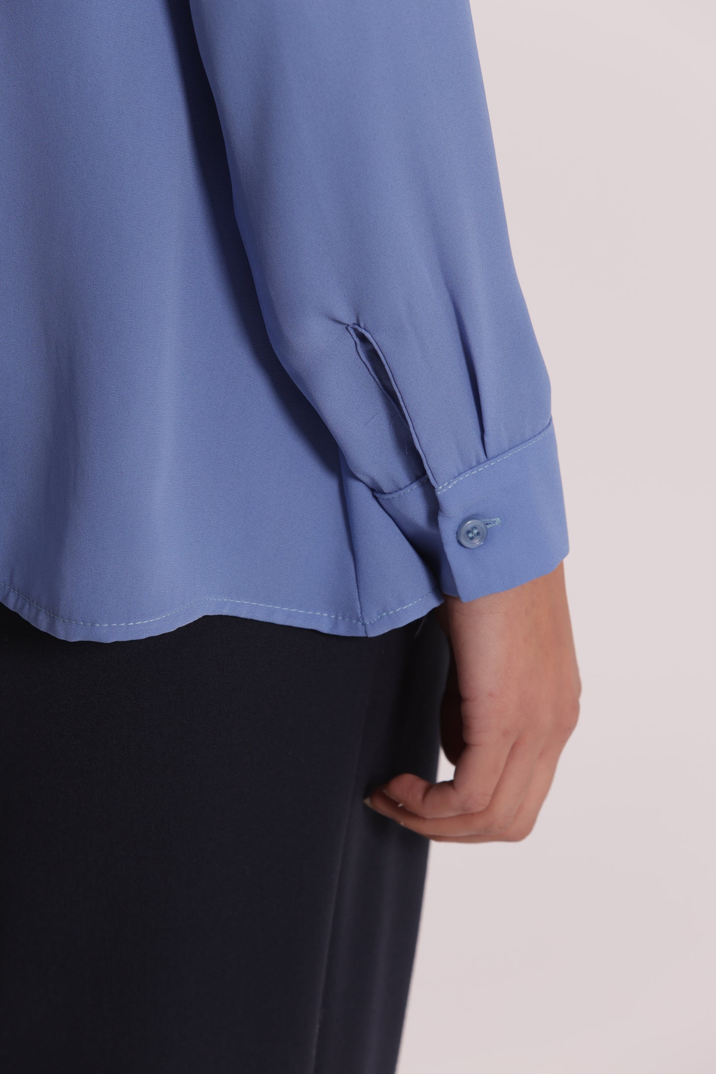 CAMICIA CROPPED CON BLUSA