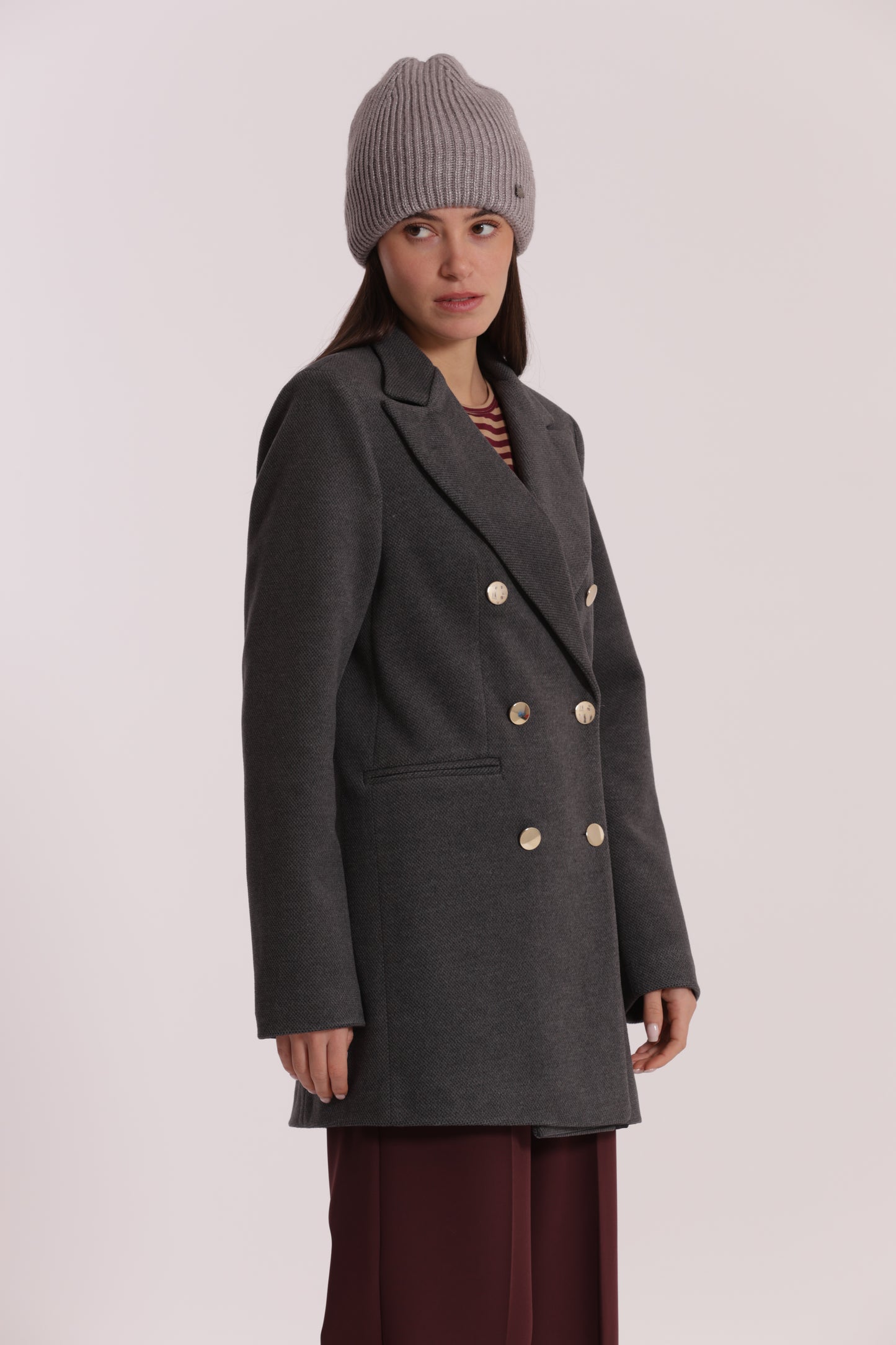 CAPPOTTO CORTO DOPPIO PETTO