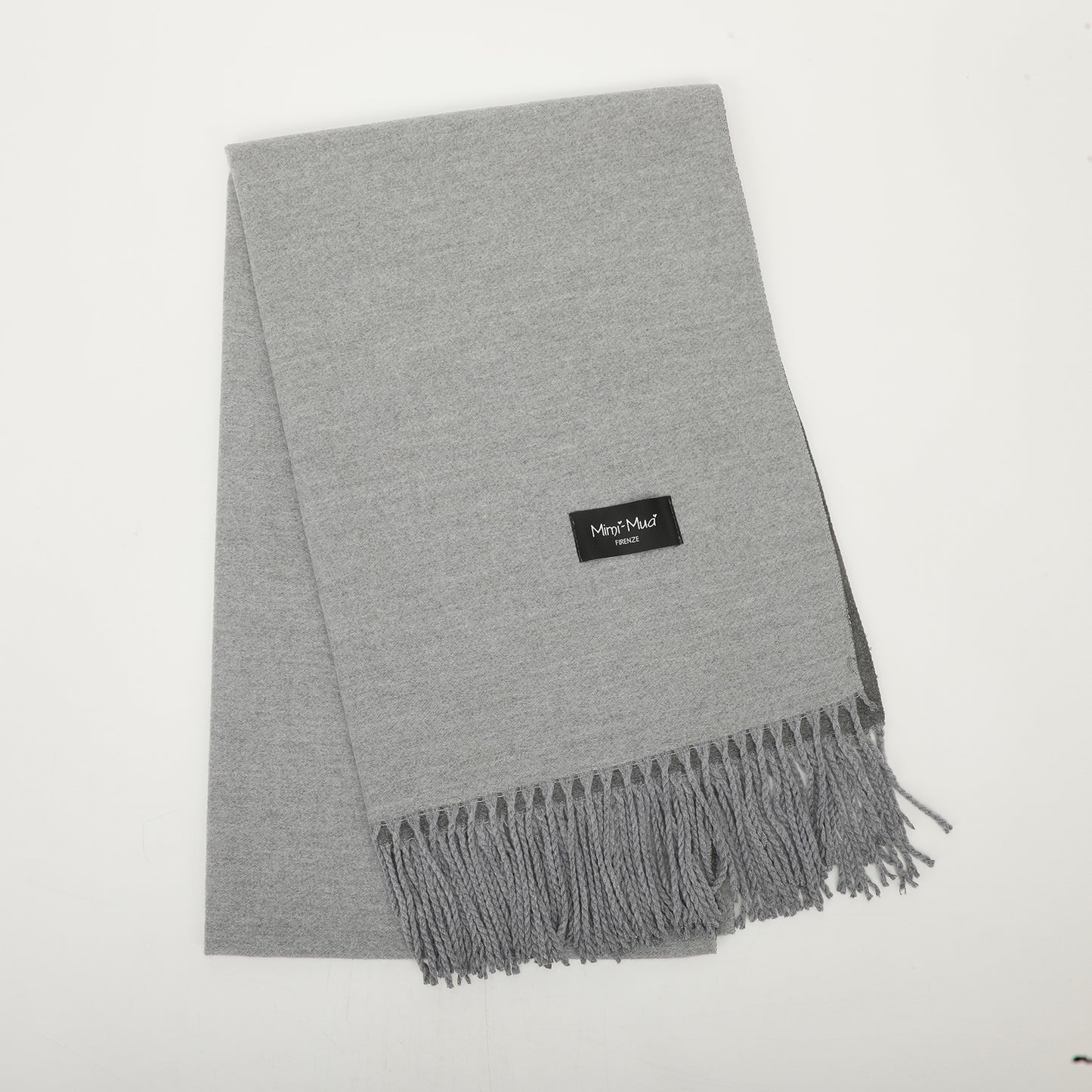 SCIARPA BICOLOR IN GRIGIO