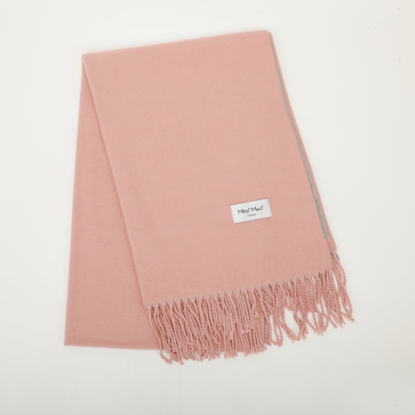 SCIARPA BICOLOR IN GRIGIO