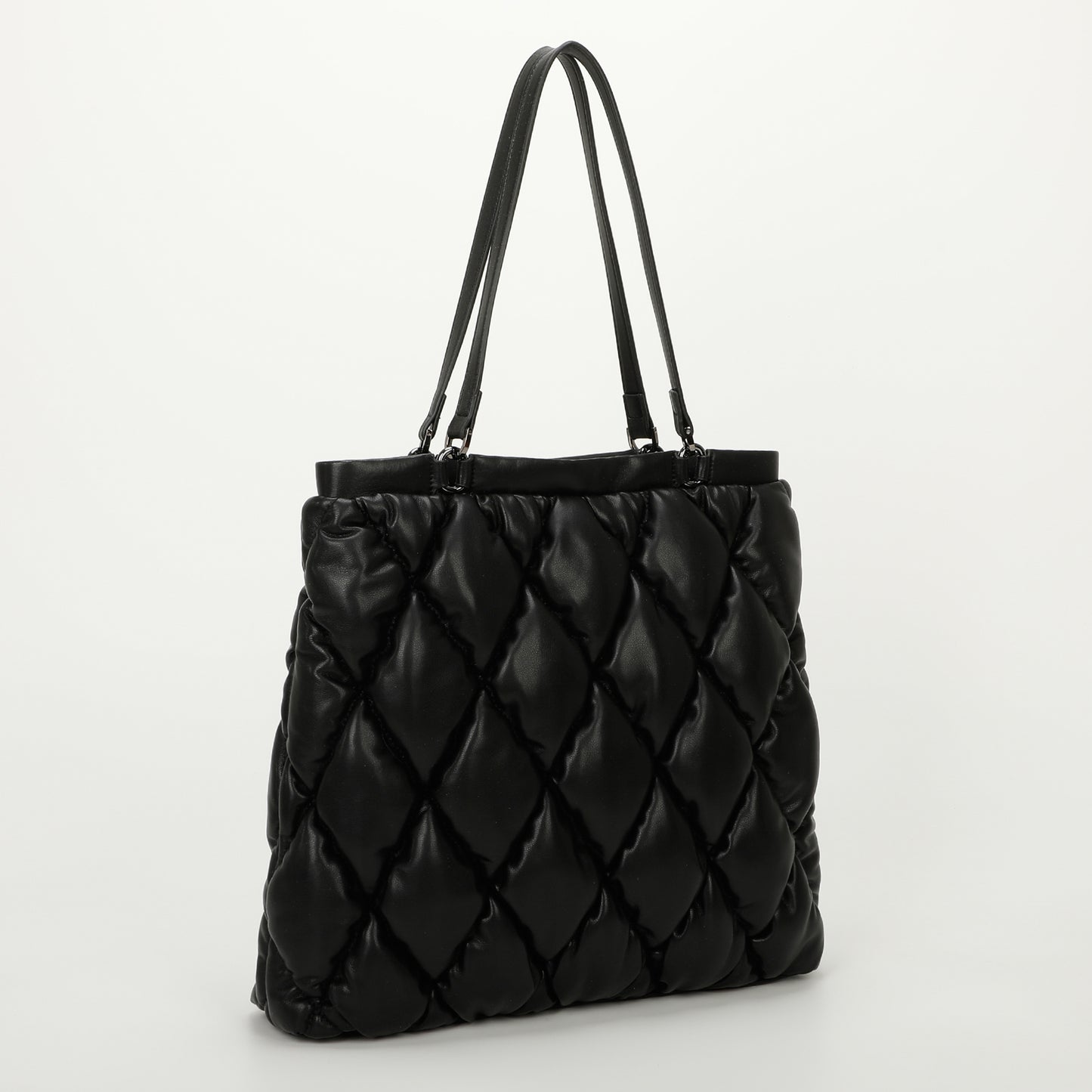 BORSA SHOPPER MORBIDA TRAPUNTATA