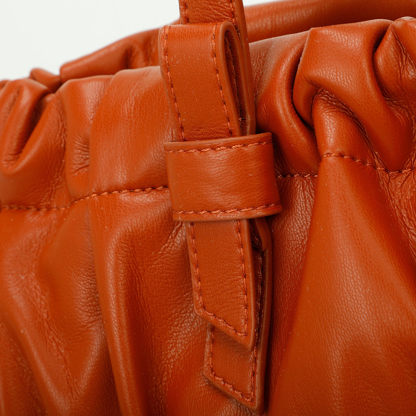 BORSA SHOPPER EFFETTO ARRICCIATO