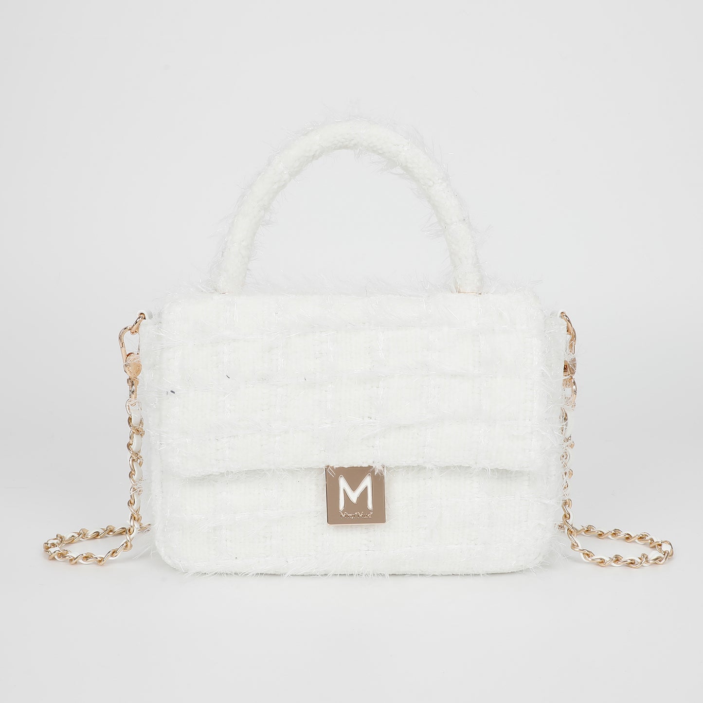 BORSA A TRACOLLA IN TWEED