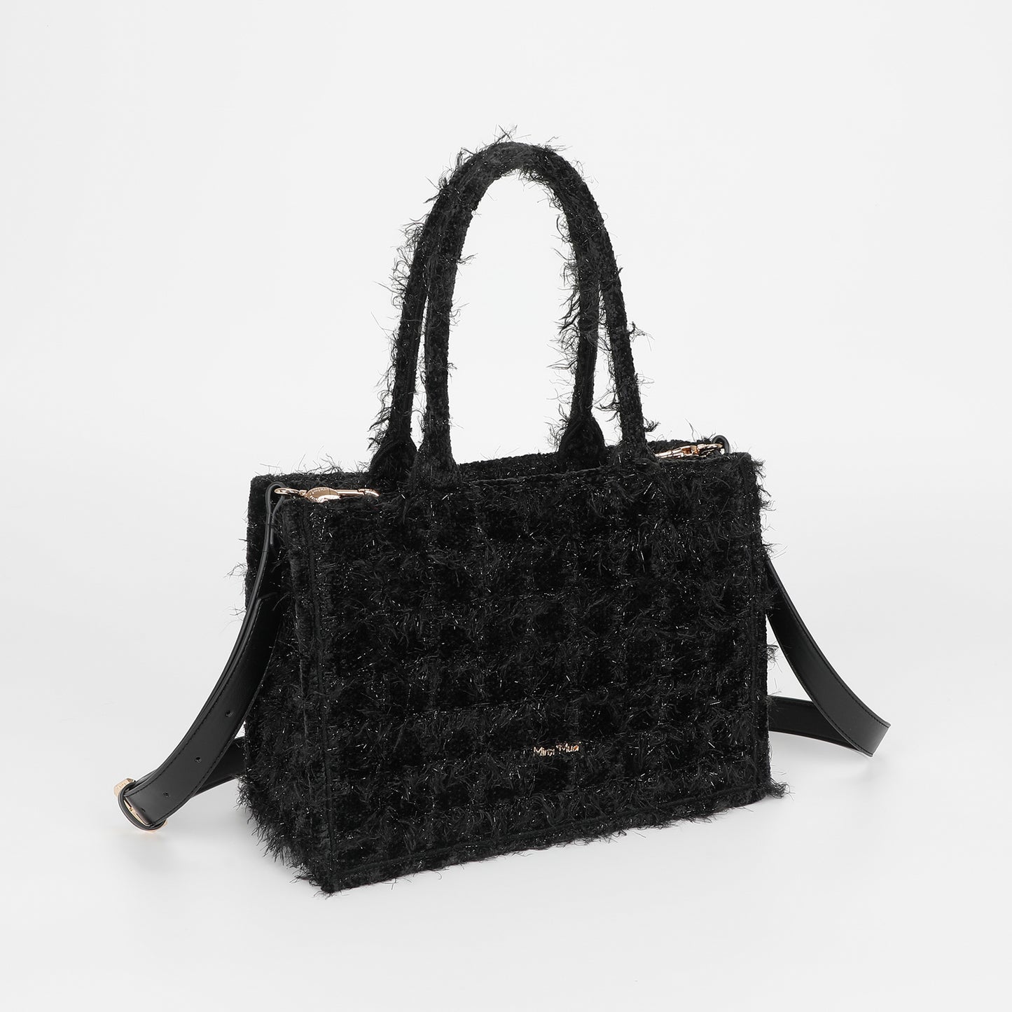 BORSA SHOPPER MEDIA IN TWEED