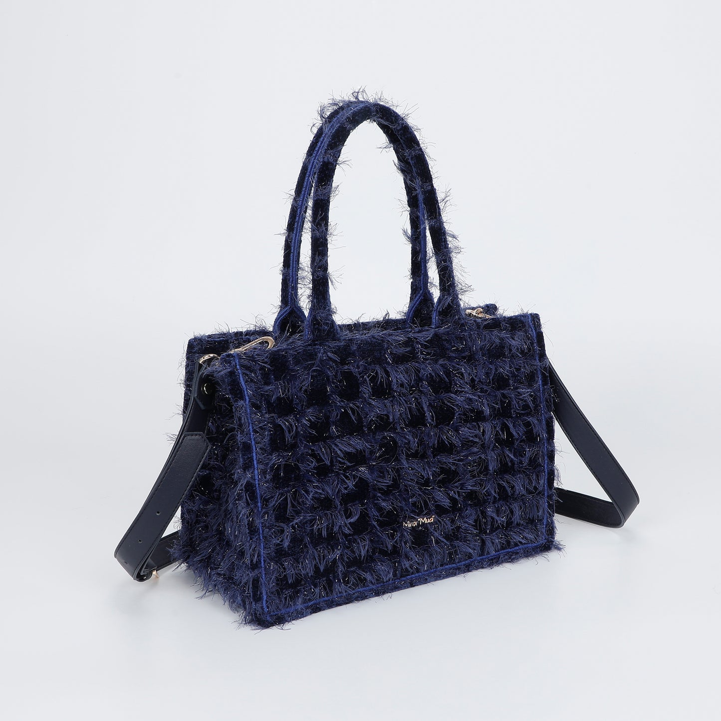 BORSA SHOPPER MEDIA IN TWEED