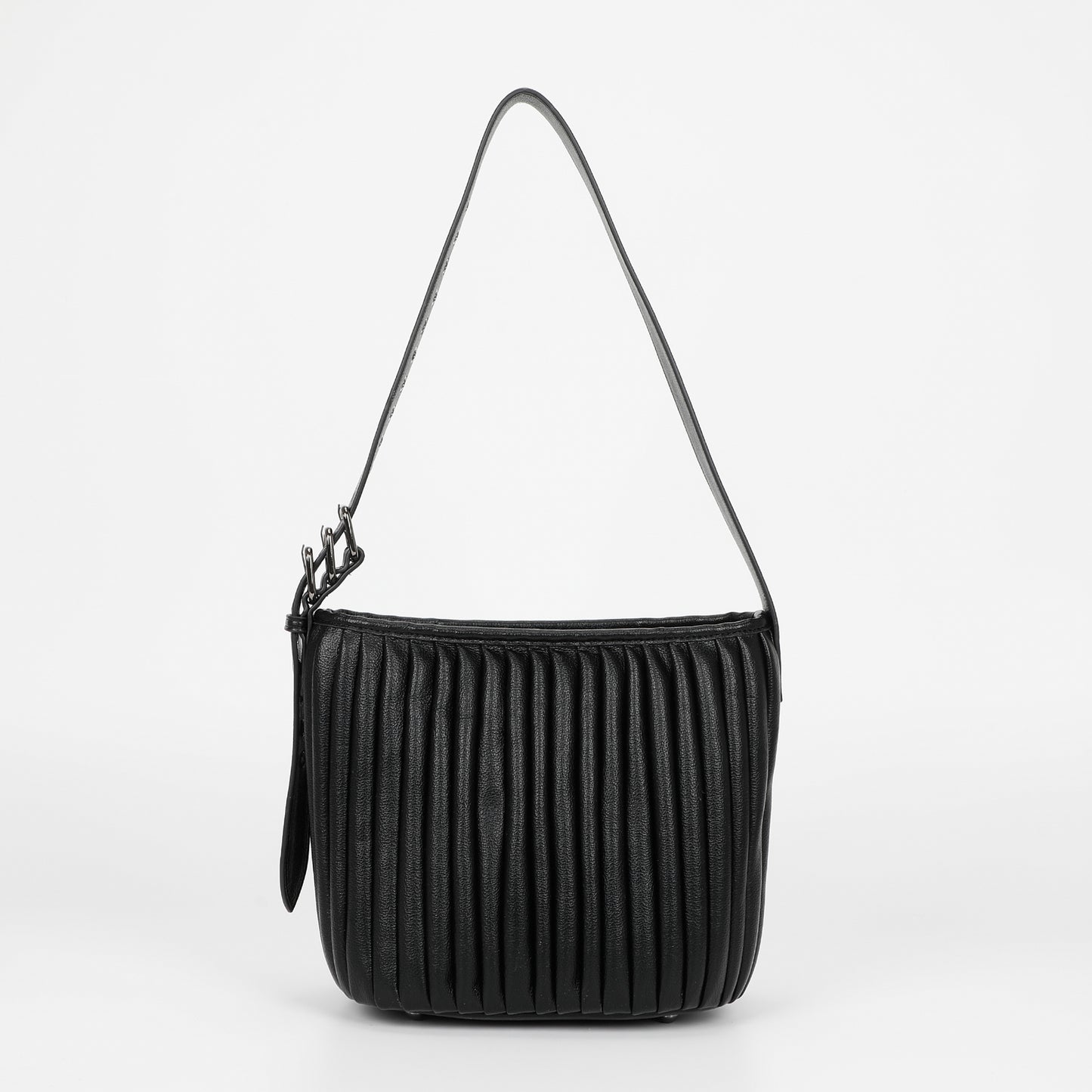 BORSA A TRACOLLA PLISSETTATA