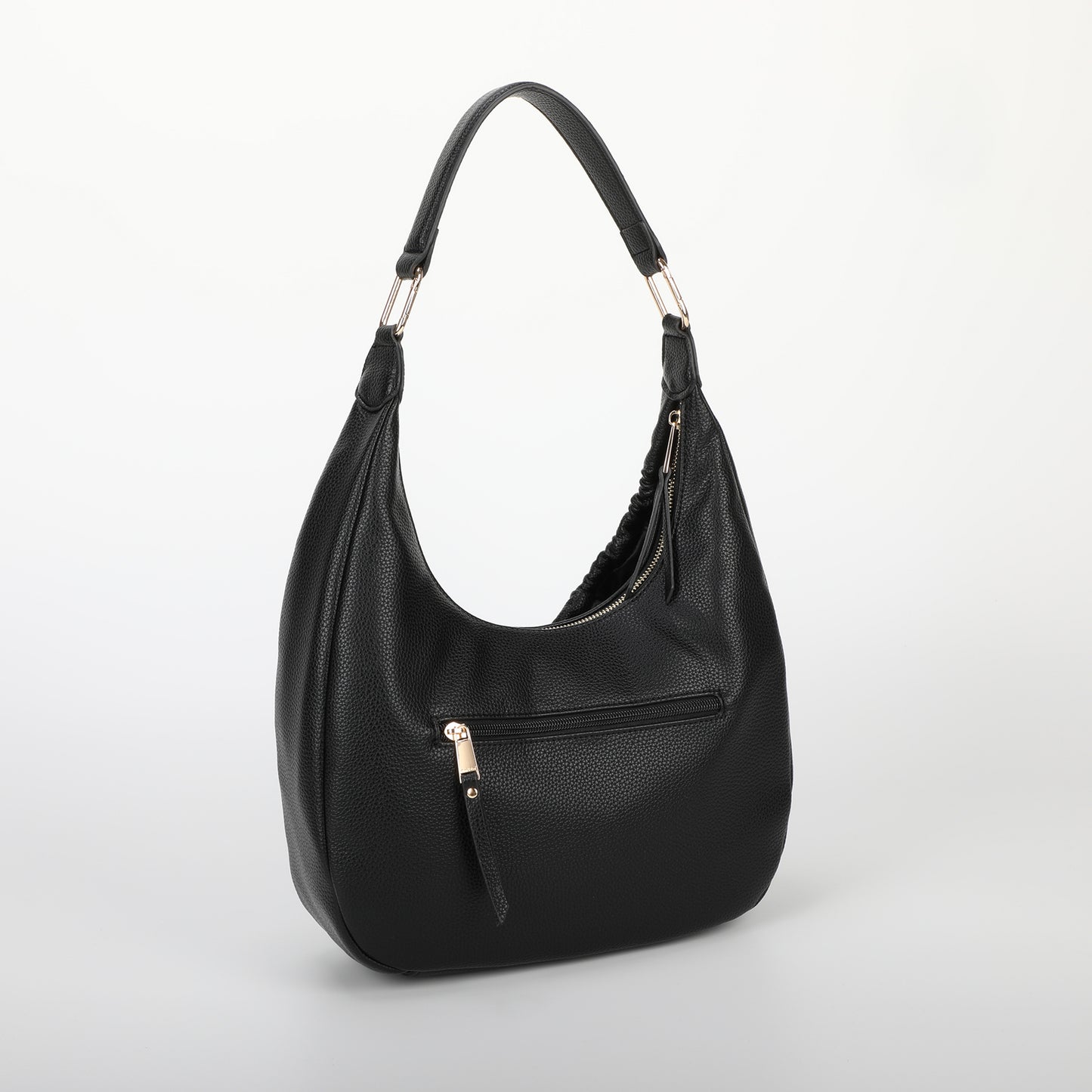 BORSA HOBO CON DETTAGLIO ARRICCIATO
