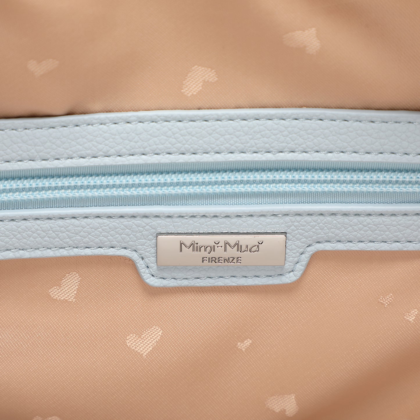 BORSA A SPALLA CON 2 ZIP E BORSINA IN MINIATURA