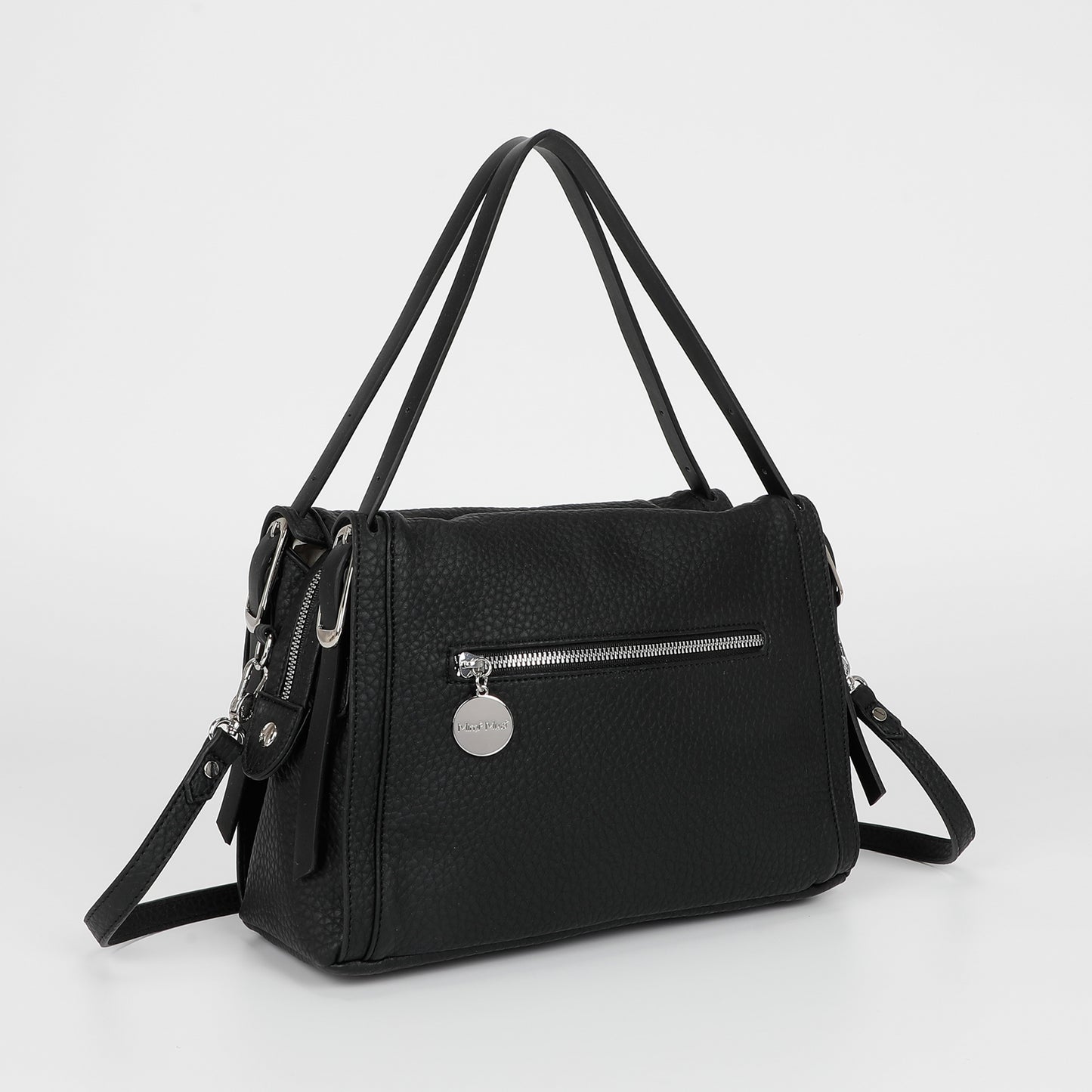 BORSA A MANO CON DOPPIO MANICO E CINTURINO
