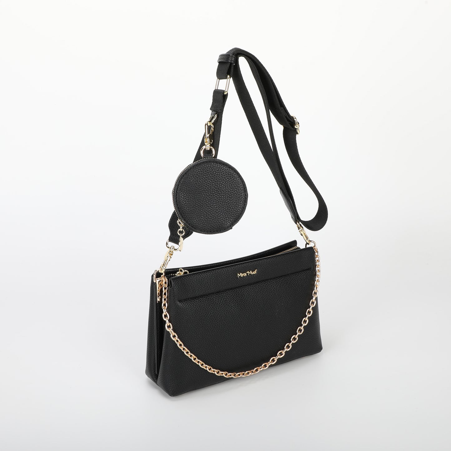 BORSA A TRACOLLA CON DETTAGLIO APPESO