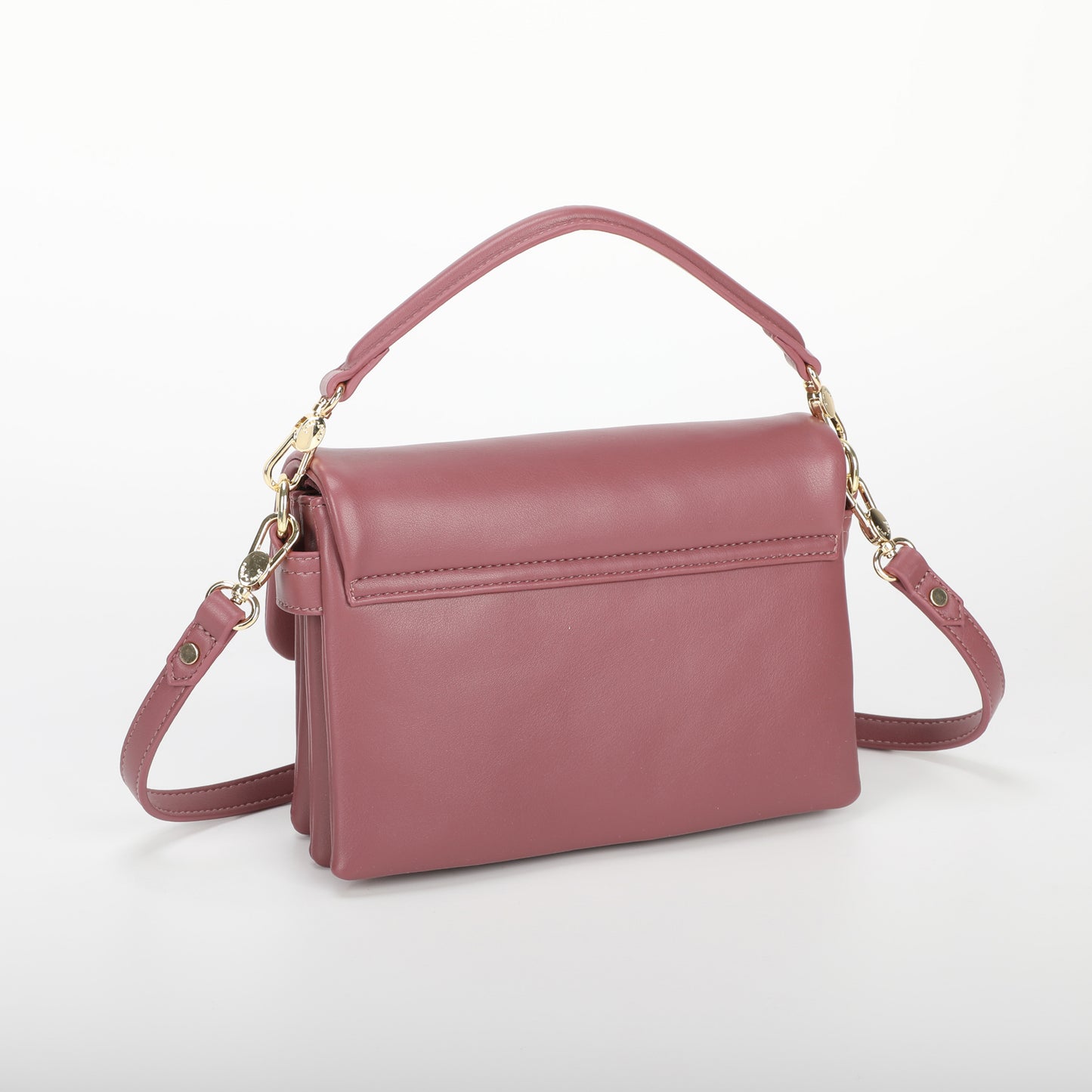 BORSA A TRACOLLA CON CHIUSURA TONDA ORO