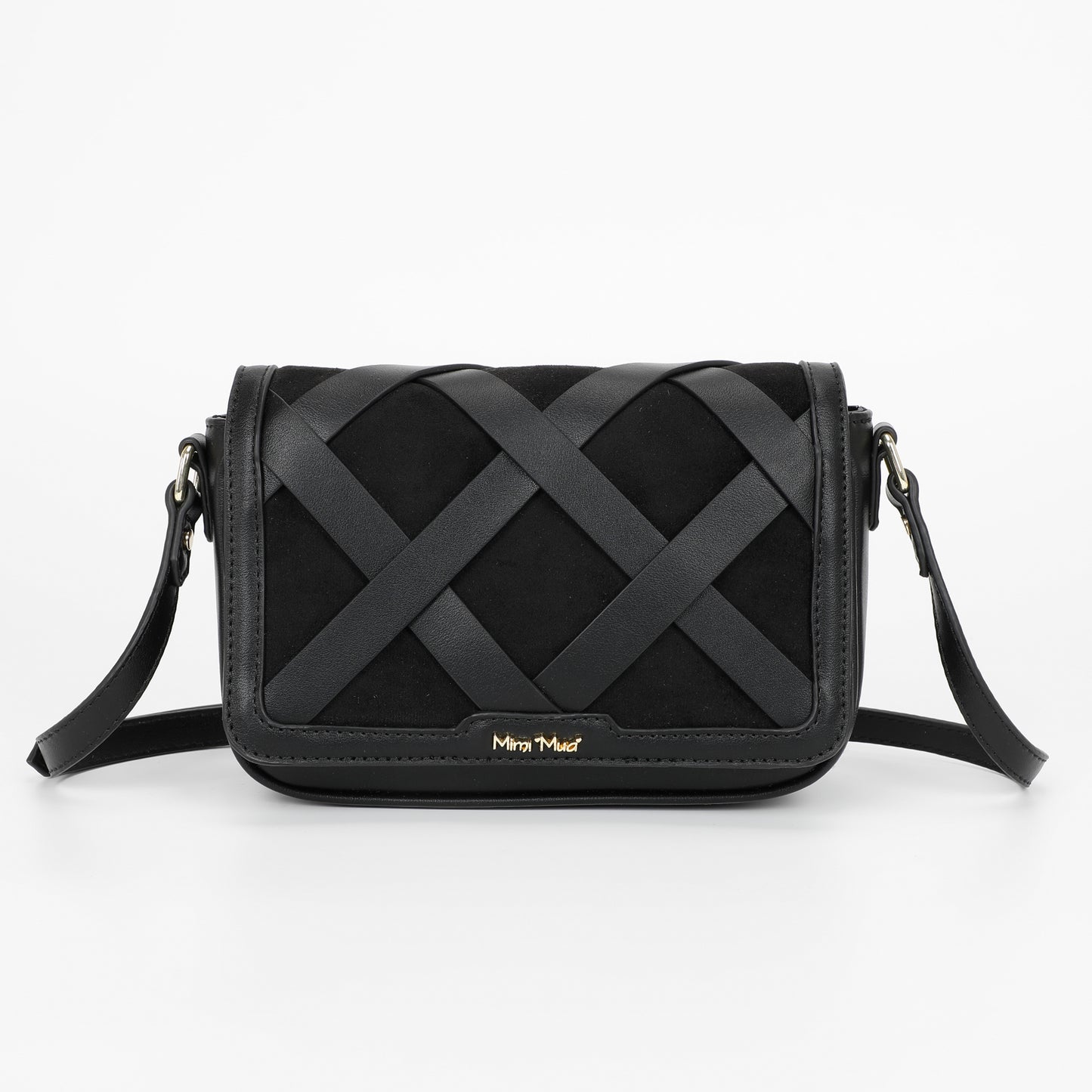 BORSA A TRACOLLA INTRECCIATA
