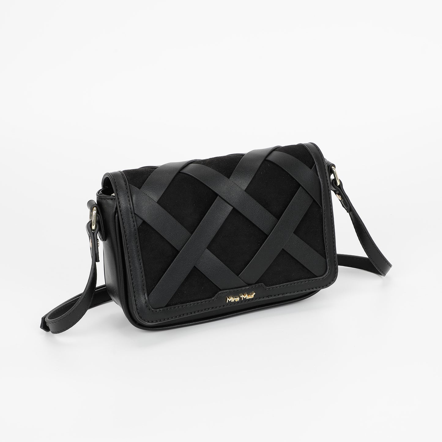 BORSA A TRACOLLA INTRECCIATA