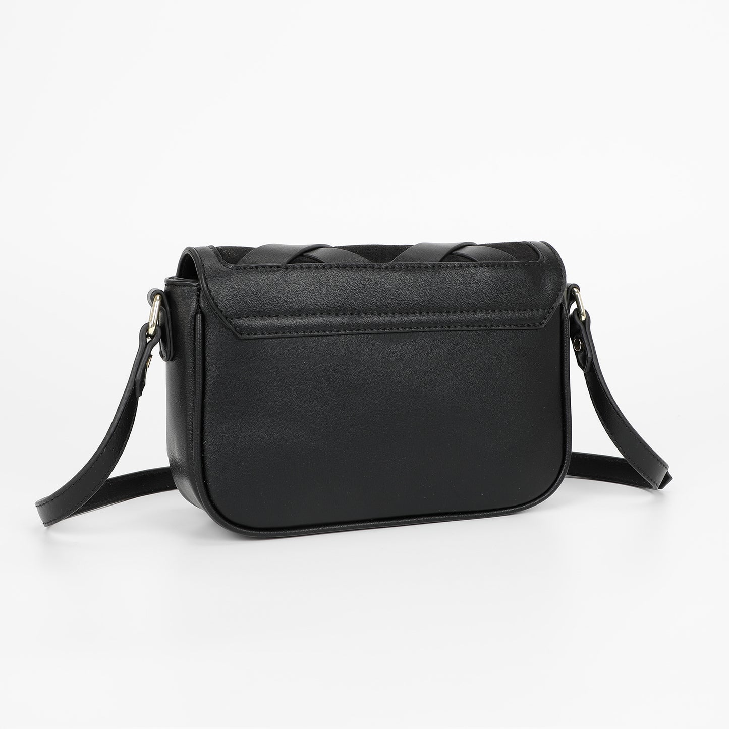 BORSA A TRACOLLA INTRECCIATA
