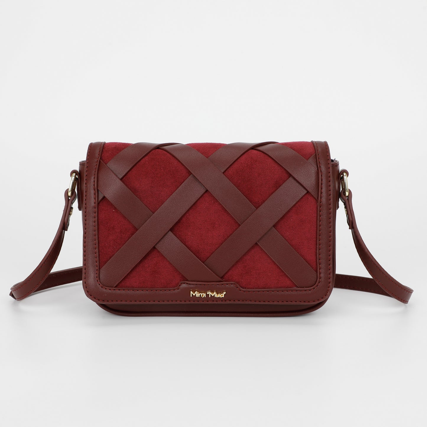 BORSA A TRACOLLA INTRECCIATA