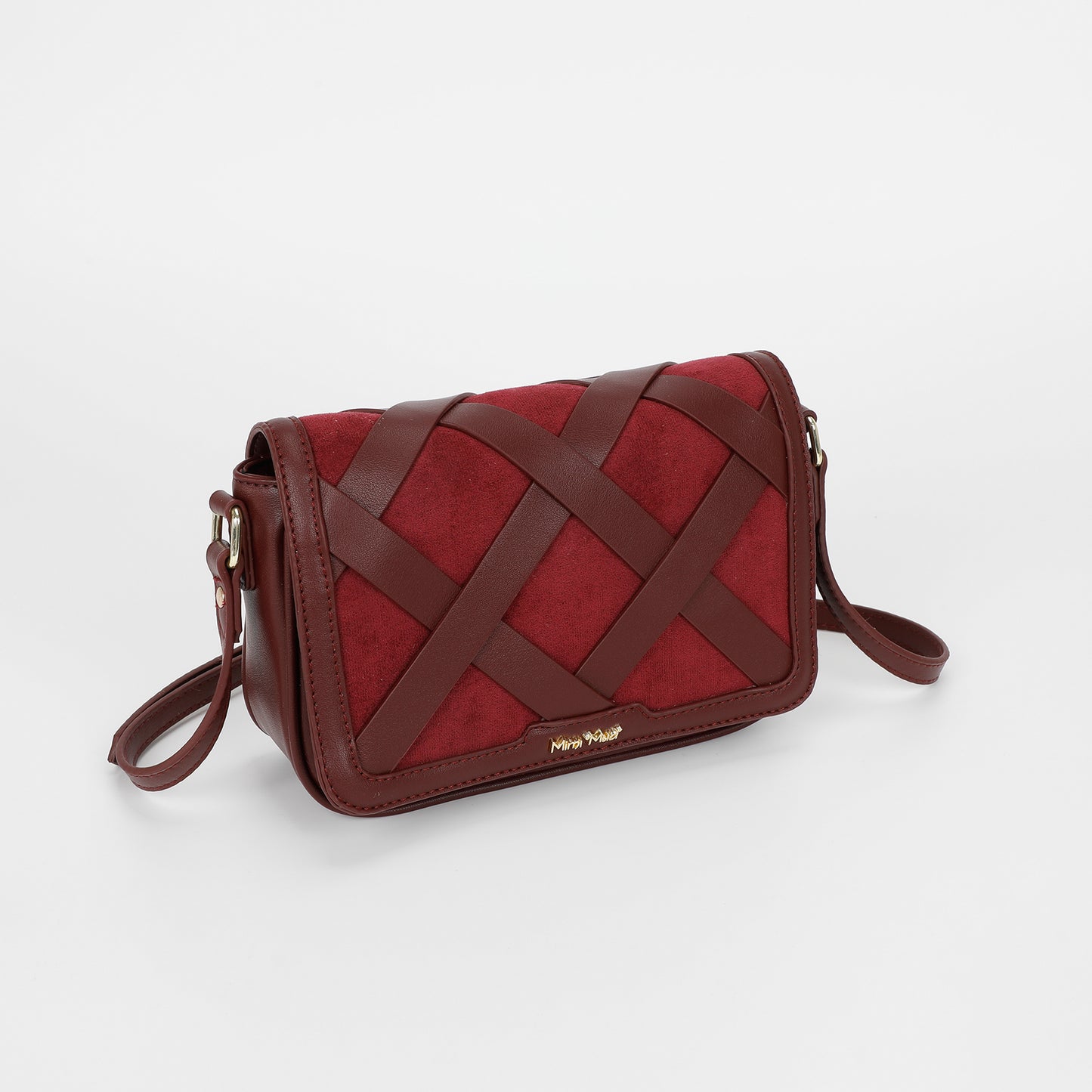 BORSA A TRACOLLA INTRECCIATA