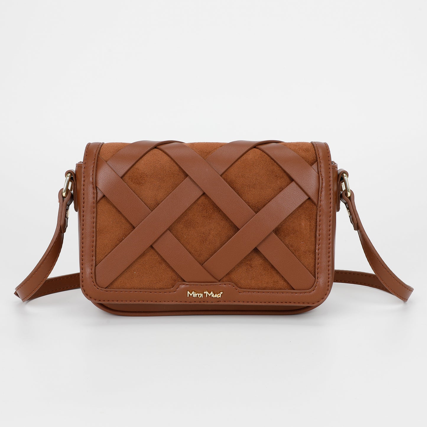 BORSA A TRACOLLA INTRECCIATA