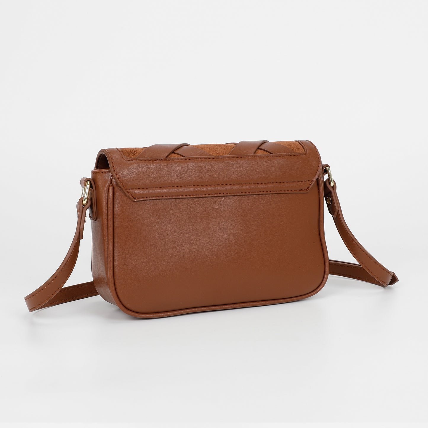 BORSA A TRACOLLA INTRECCIATA
