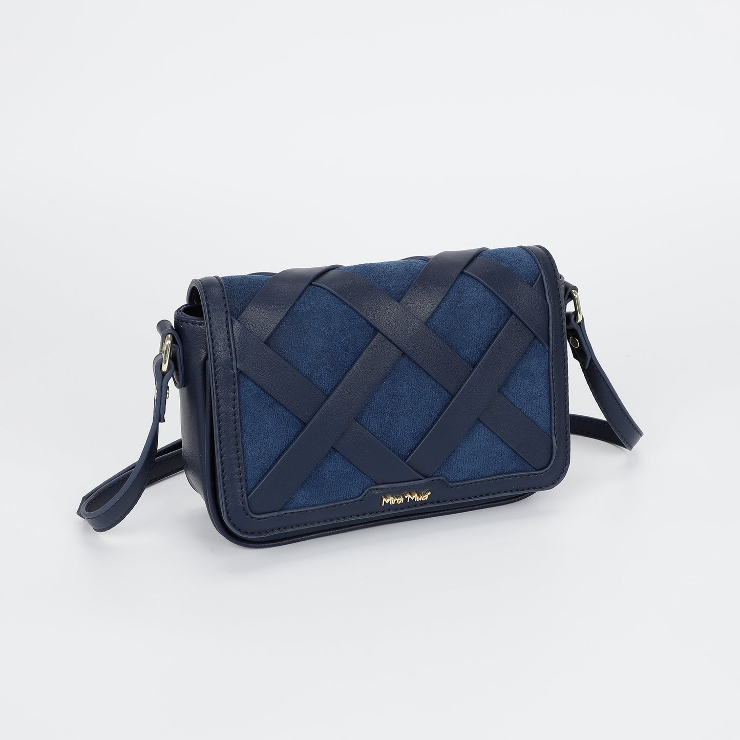 BORSA A TRACOLLA INTRECCIATA