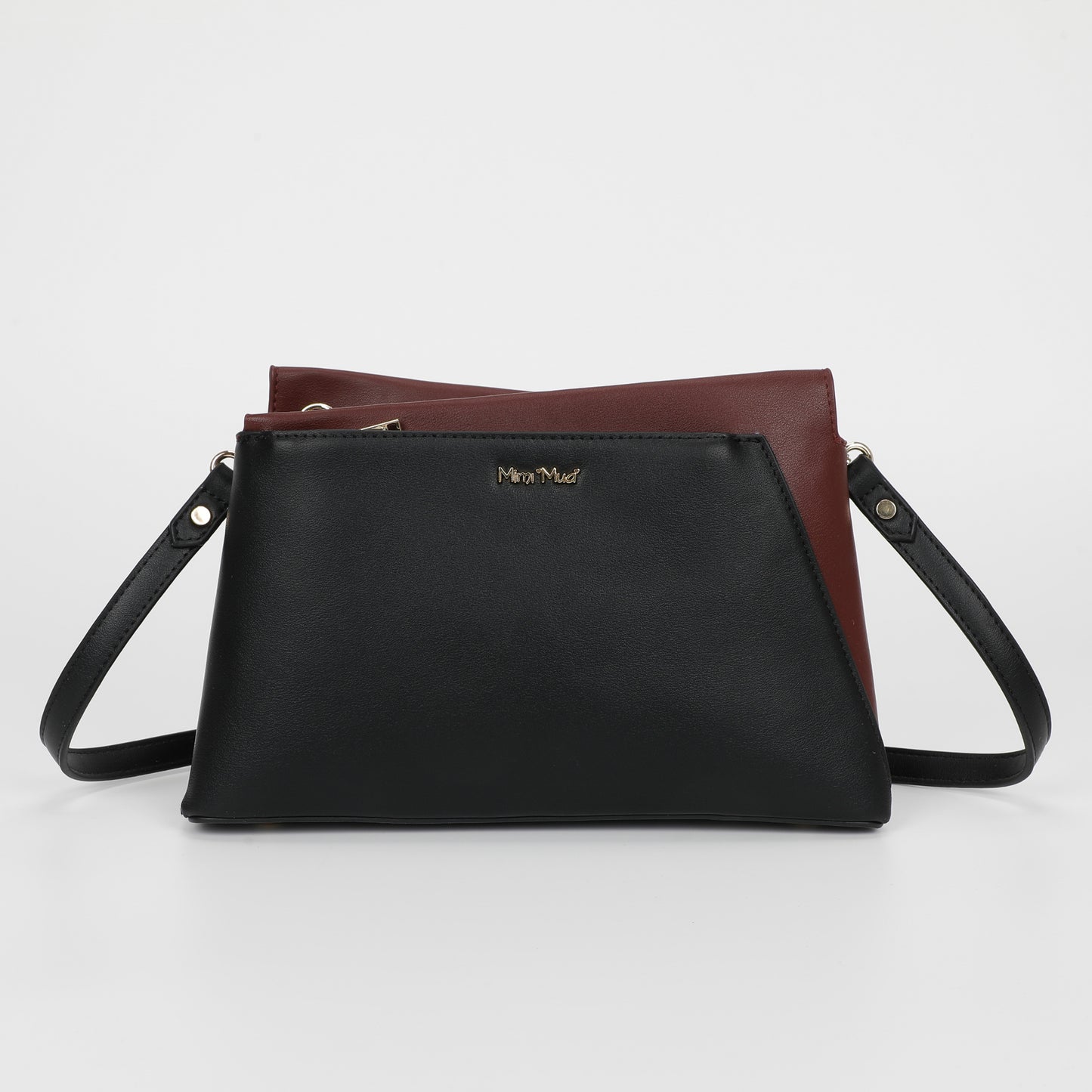BORSA A TRACOLLA BICOLOR