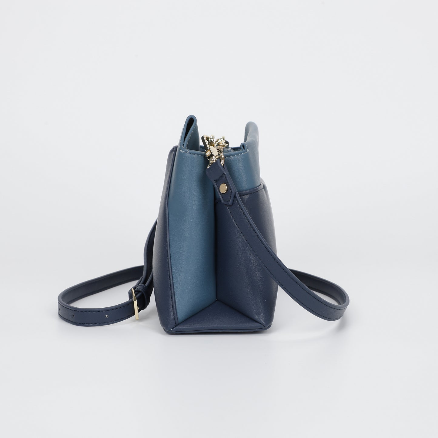 BORSA A TRACOLLA BICOLOR