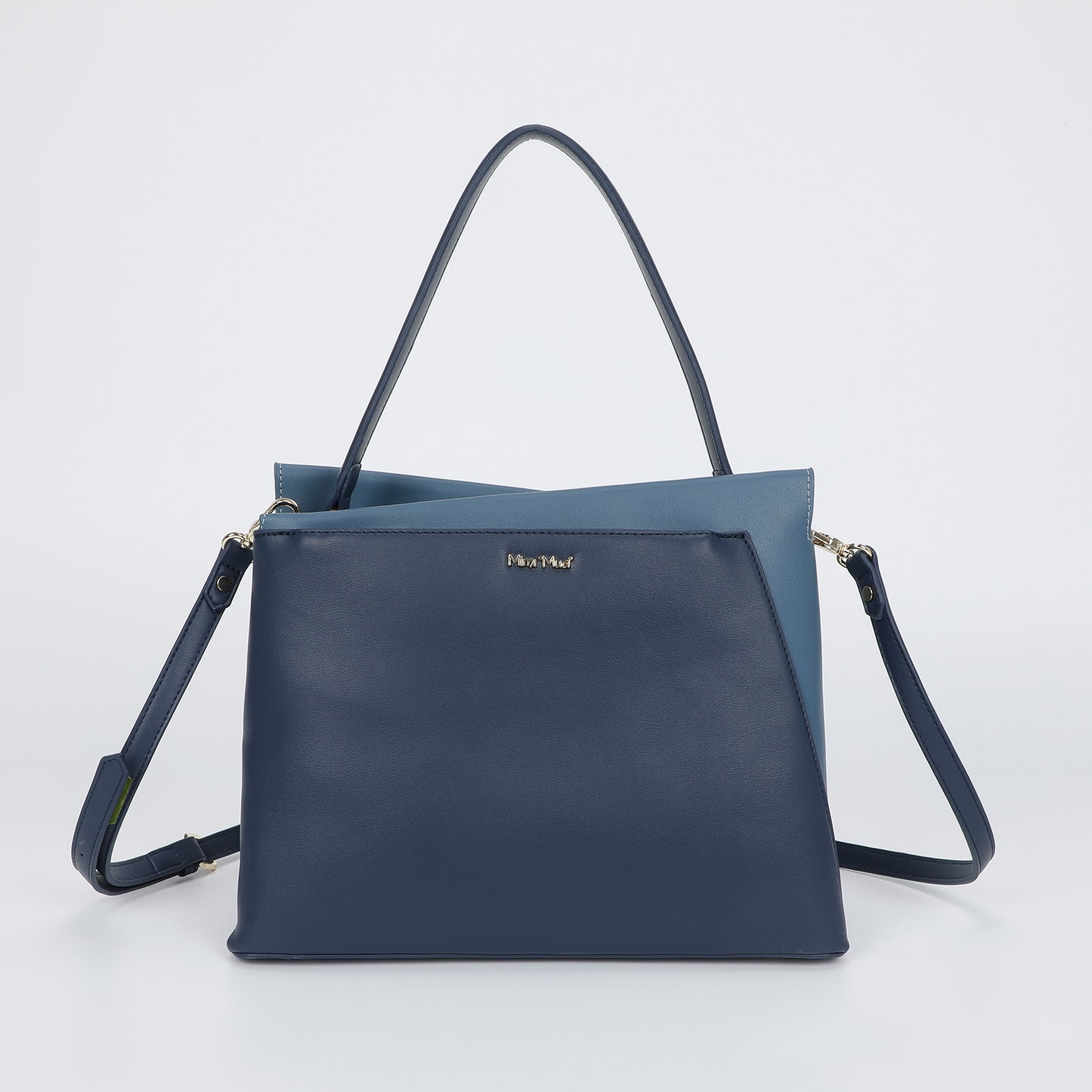 BORSA A SPALLA BICOLOR