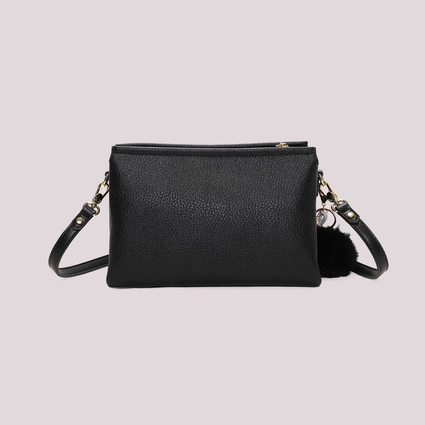 BORSA A TRACOLLA CON DETTAGLIO APPESO