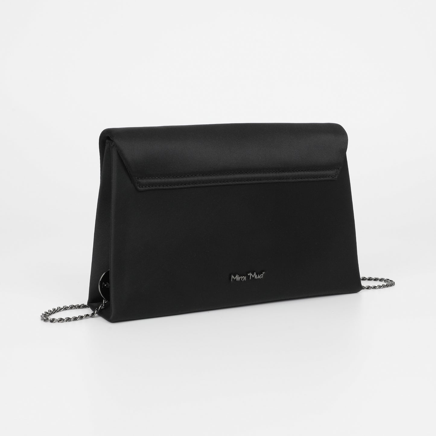 BORSA CON FIOCCO DI STRASS ASIMMETRICO