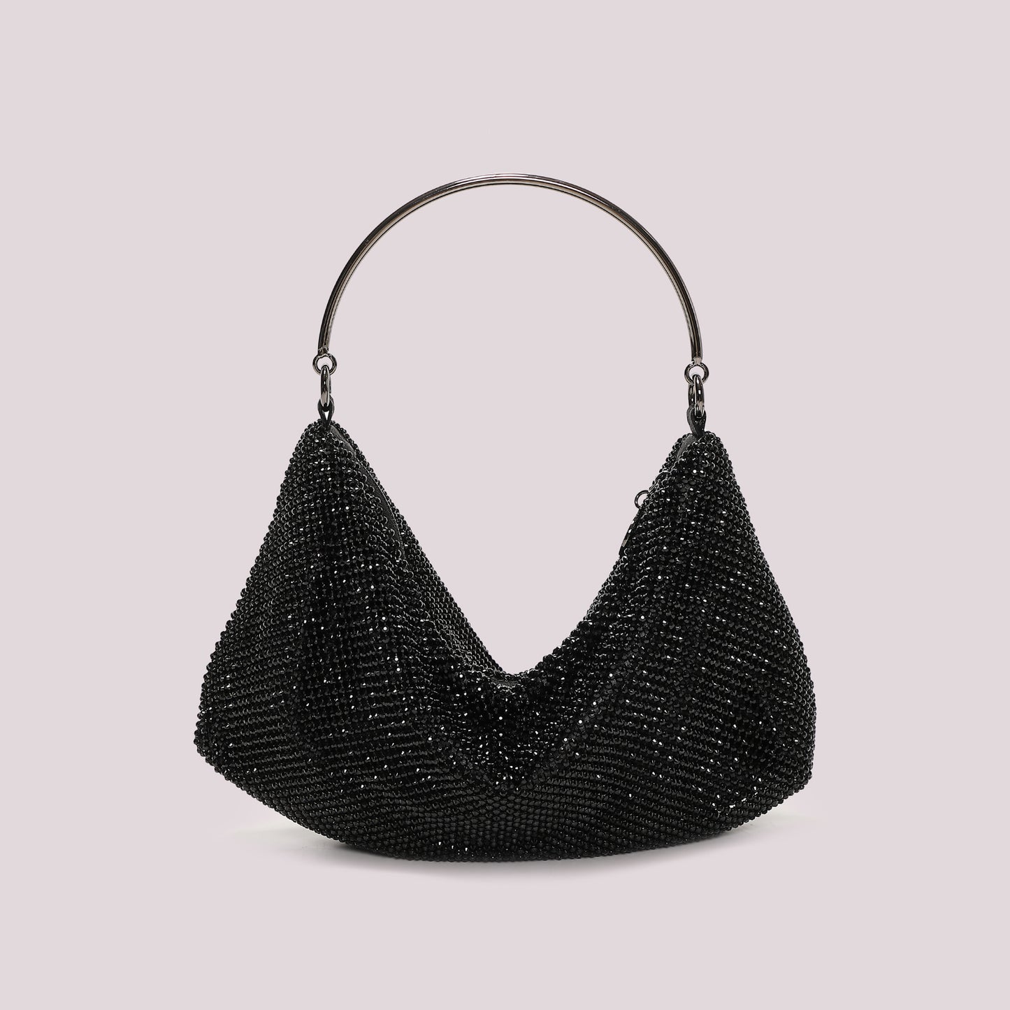 BORSA MORBIDA IN RETE DI STRASS