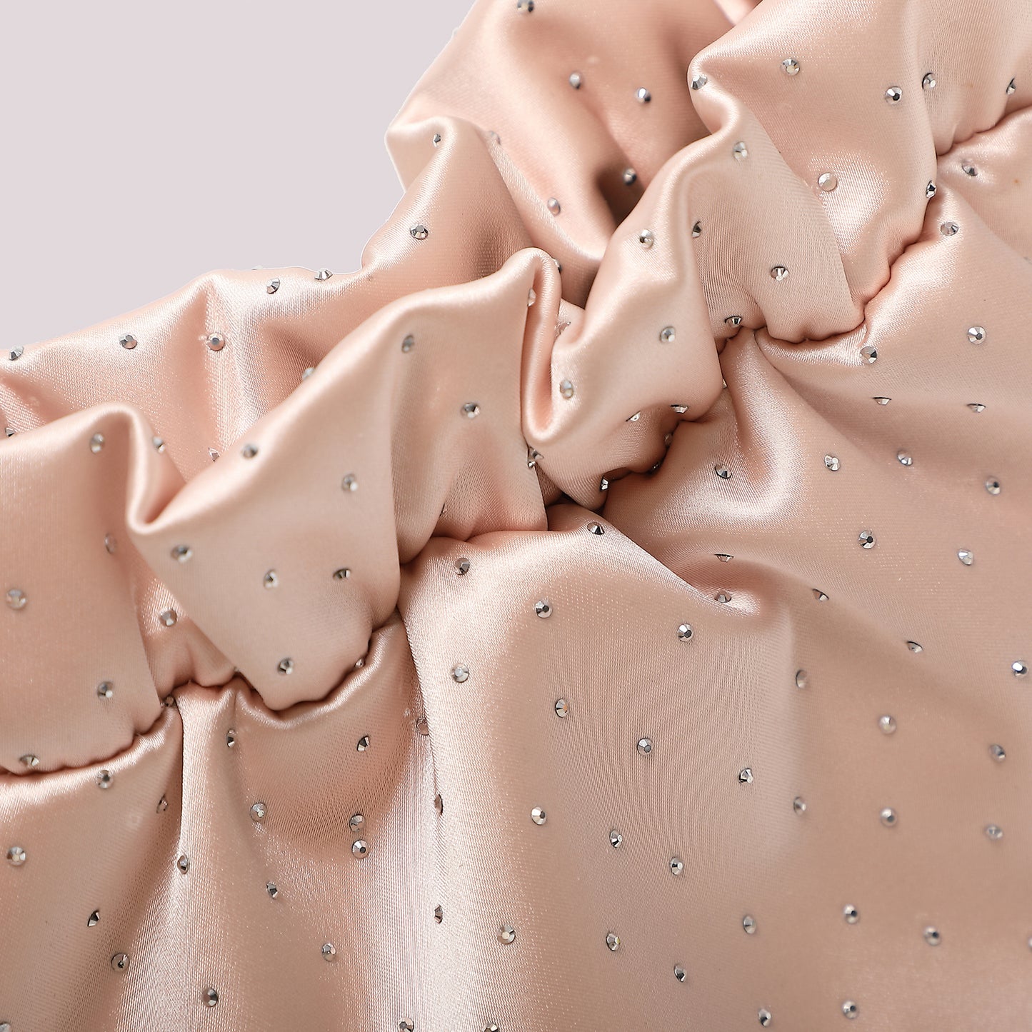 BORSA IN TESSUTO CON STRASS