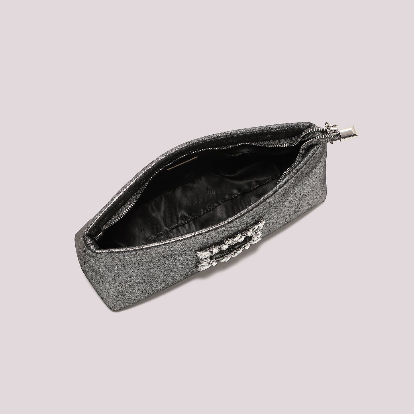 BORSA CLUTCH CON DETTAGLIO GIOIELLO