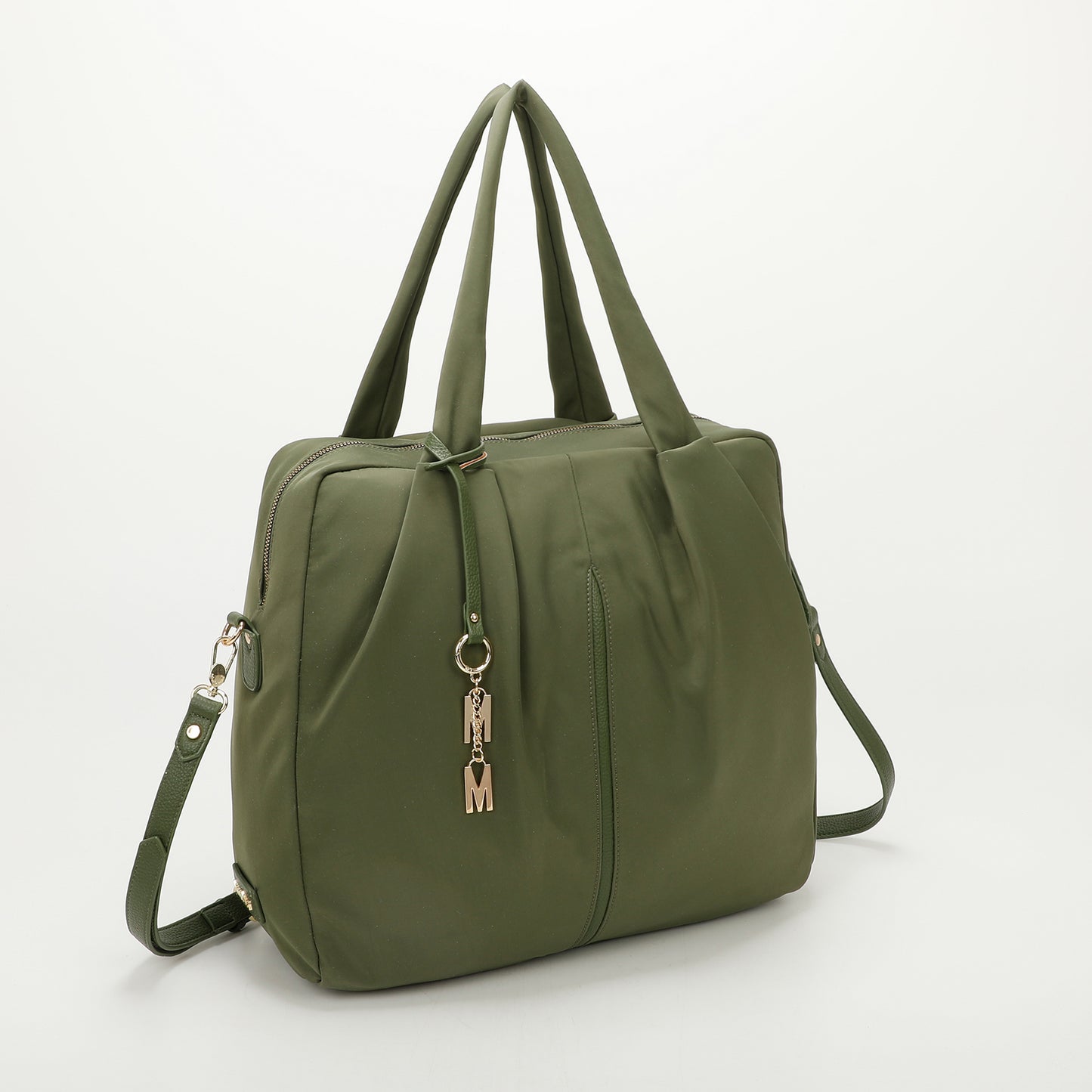 BORSA A SPALLA IN NYLON MORBIDA