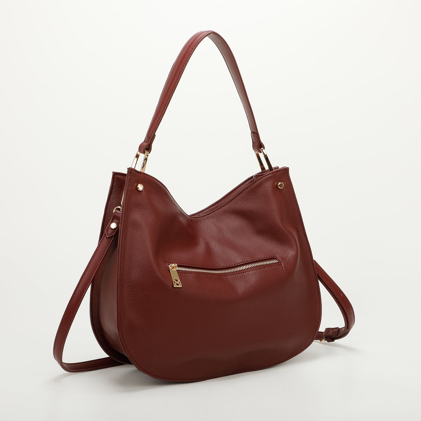 BORSA A SPALLA CON CAMOSCIO IN PELLE