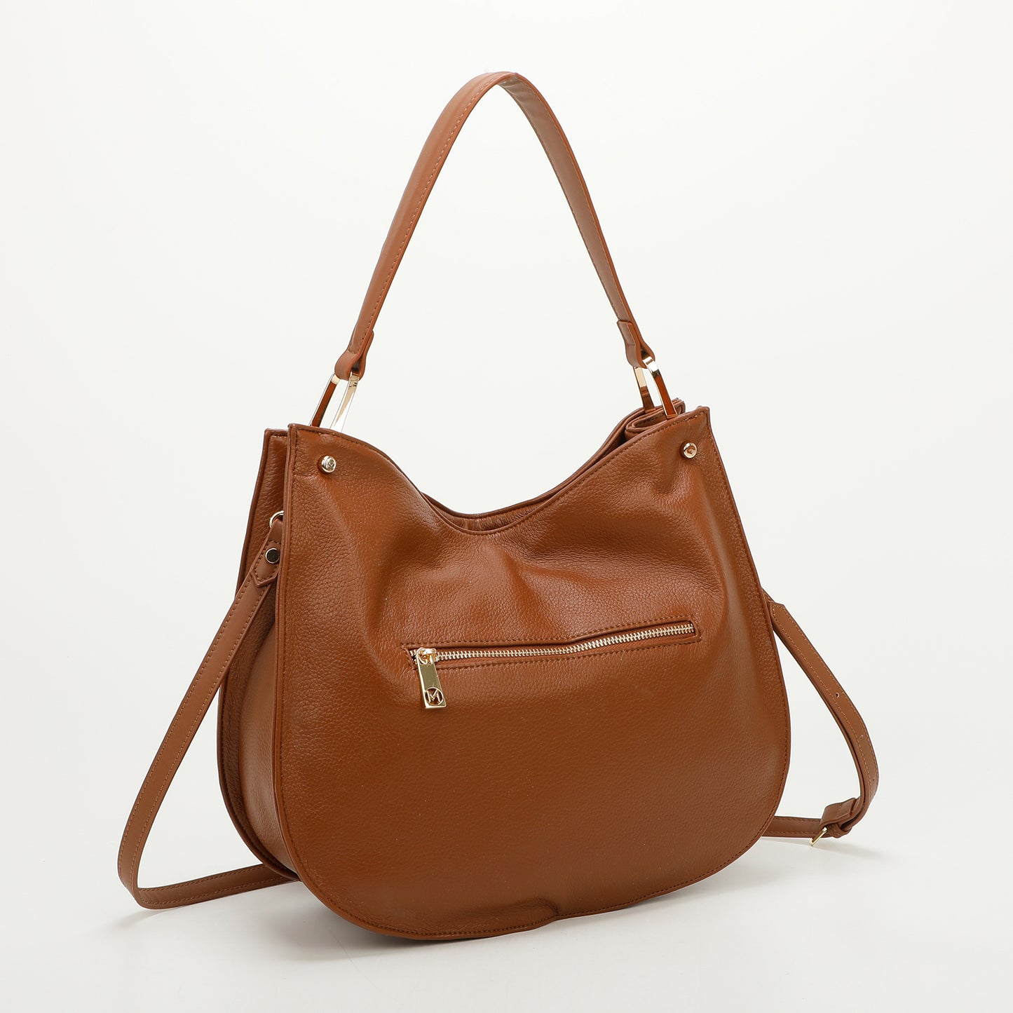 BORSA A SPALLA CON CAMOSCIO IN PELLE